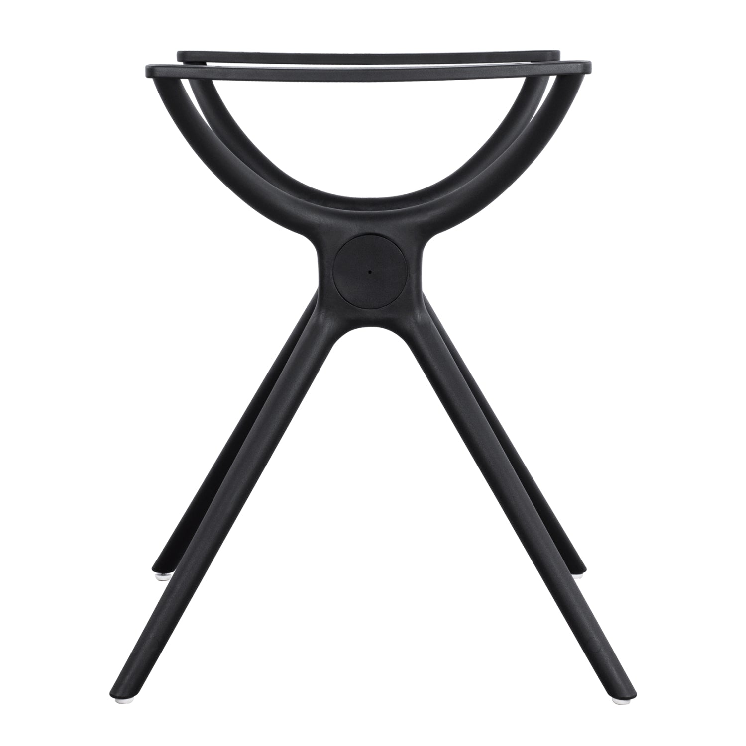 Основа  за маса 60x61/73 см -полипропилен--черен цвят-462.01