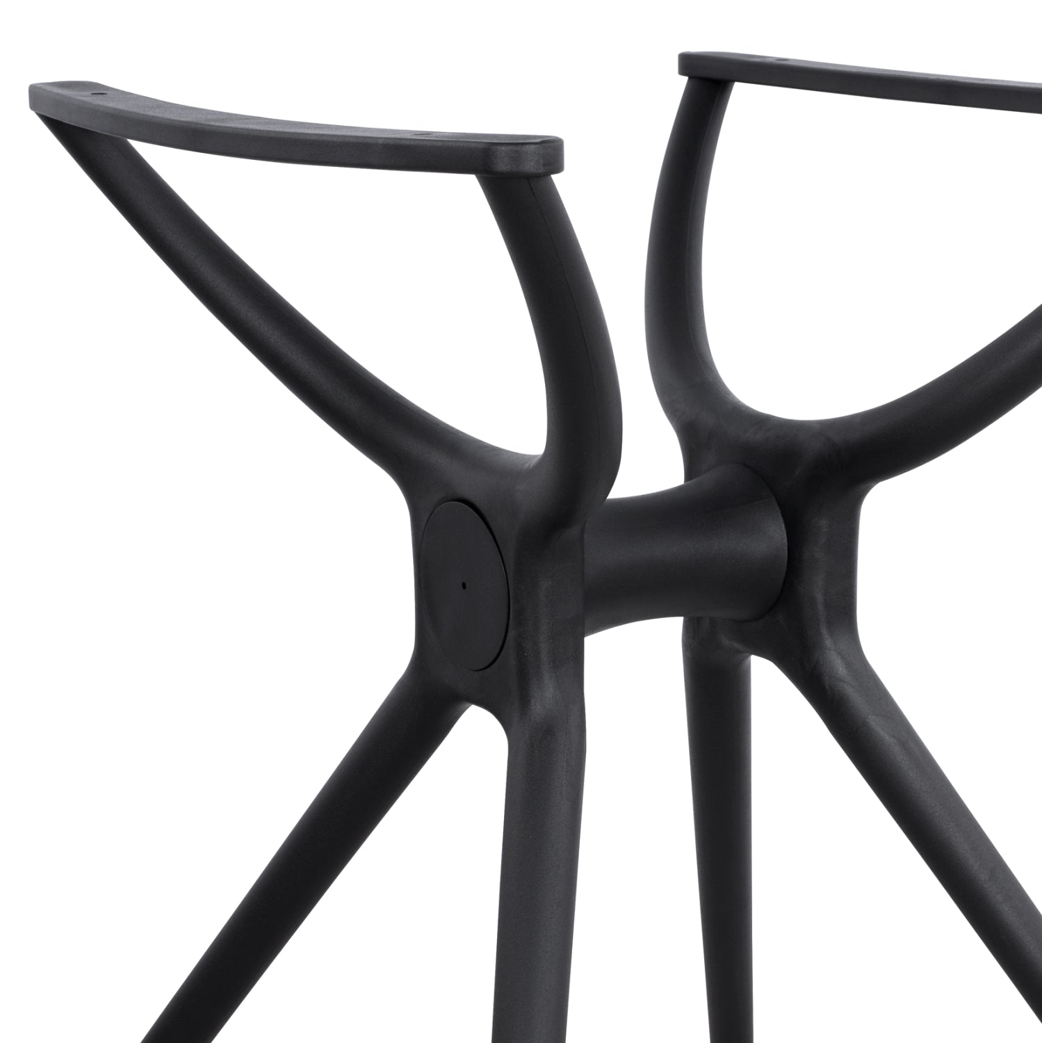 Основа  за маса 60x61/73 см -полипропилен--черен цвят-462.01