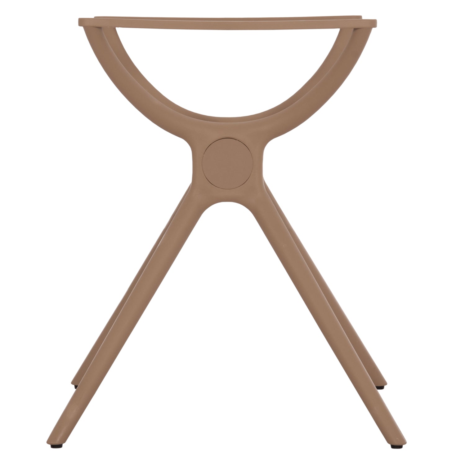 Основа за маса 462.04/ полипропилен : 62x62/73 см -цвят капучино