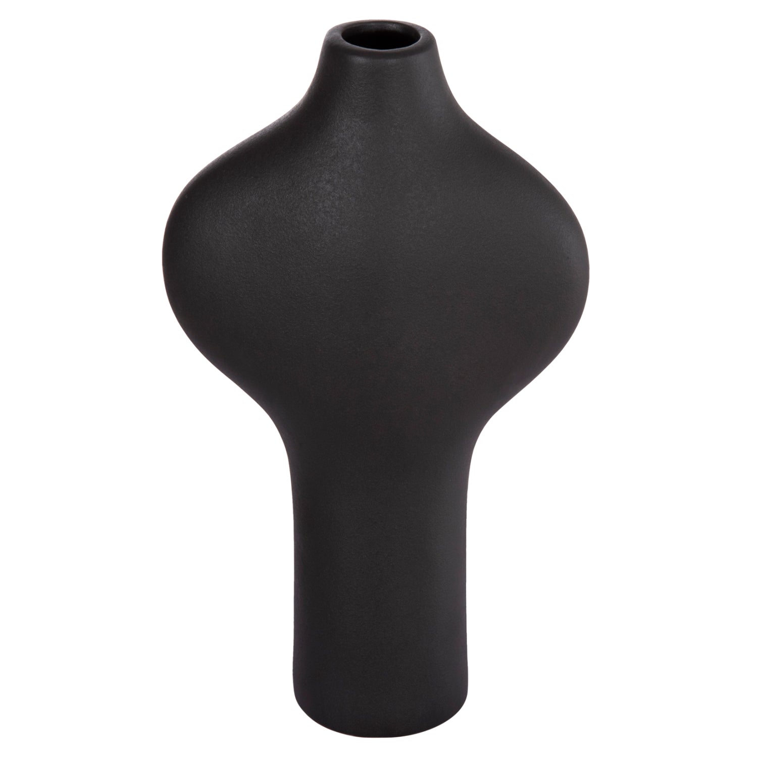 Керамична декоративна плоча за маса  серия Аrken, черна, матова, 18.5x8.5x32см