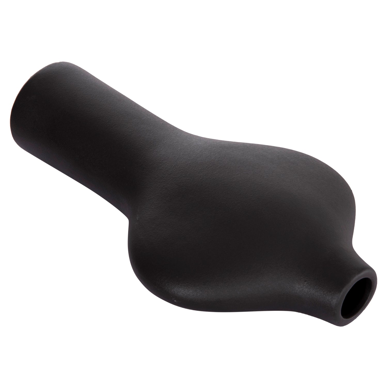 Керамична декоративна плоча за маса  серия Аrken, черна, матова, 18.5x8.5x32см