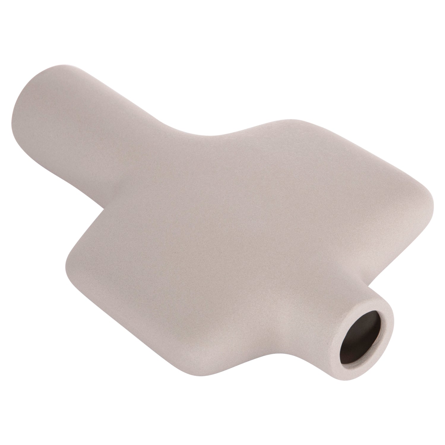 Керамичен декоративен плот за маса серия Аrken сив мат 22.5x7.5x34см