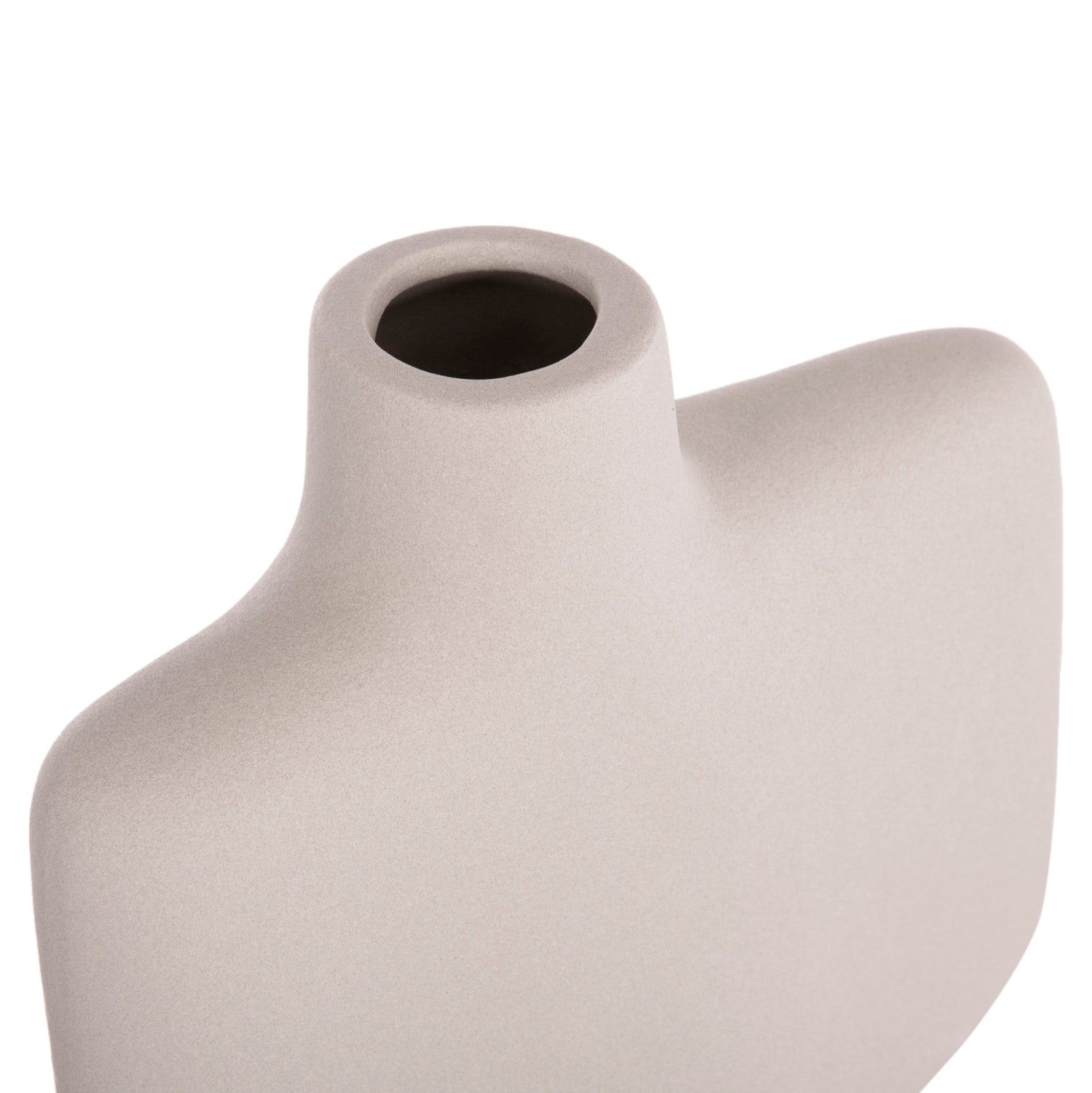 Керамичен декоративен плот за маса серия Аrken сив мат 22.5x7.5x34см