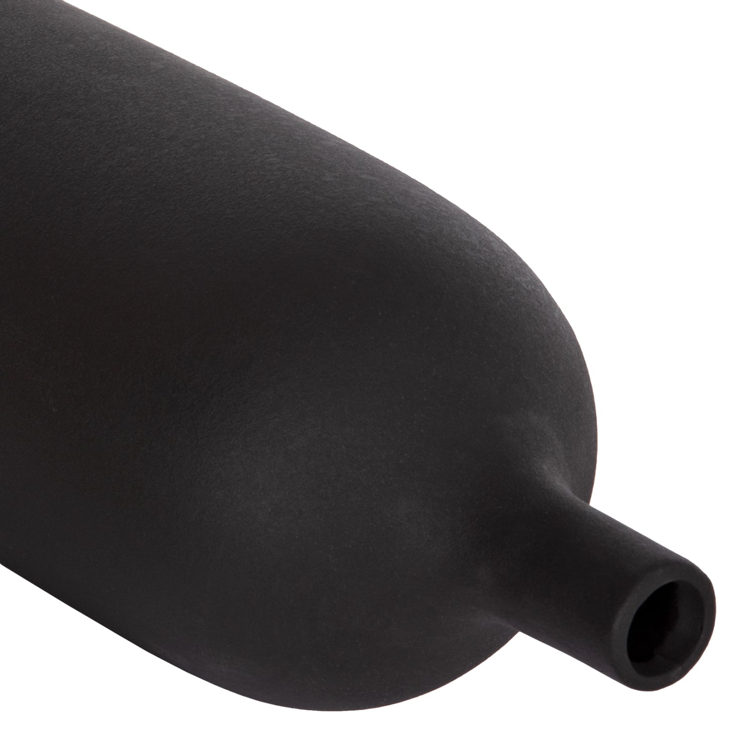 Декоративен керамичен плот за маса GALAD черен мат φ18x57hcm