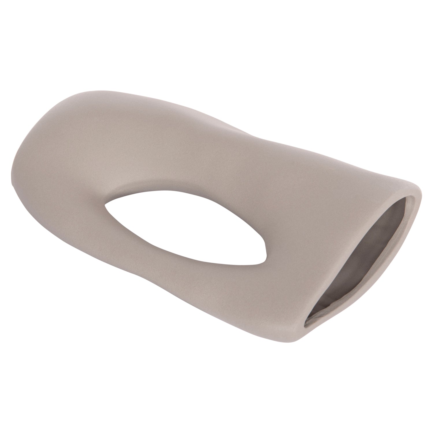 Керамична декорация за маса  SEBOR сив, матов, 21x8x355 см