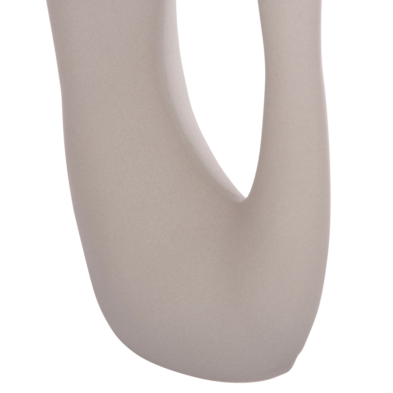 Керамична декорация за маса  SEBOR сив, матов, 21x8x355 см