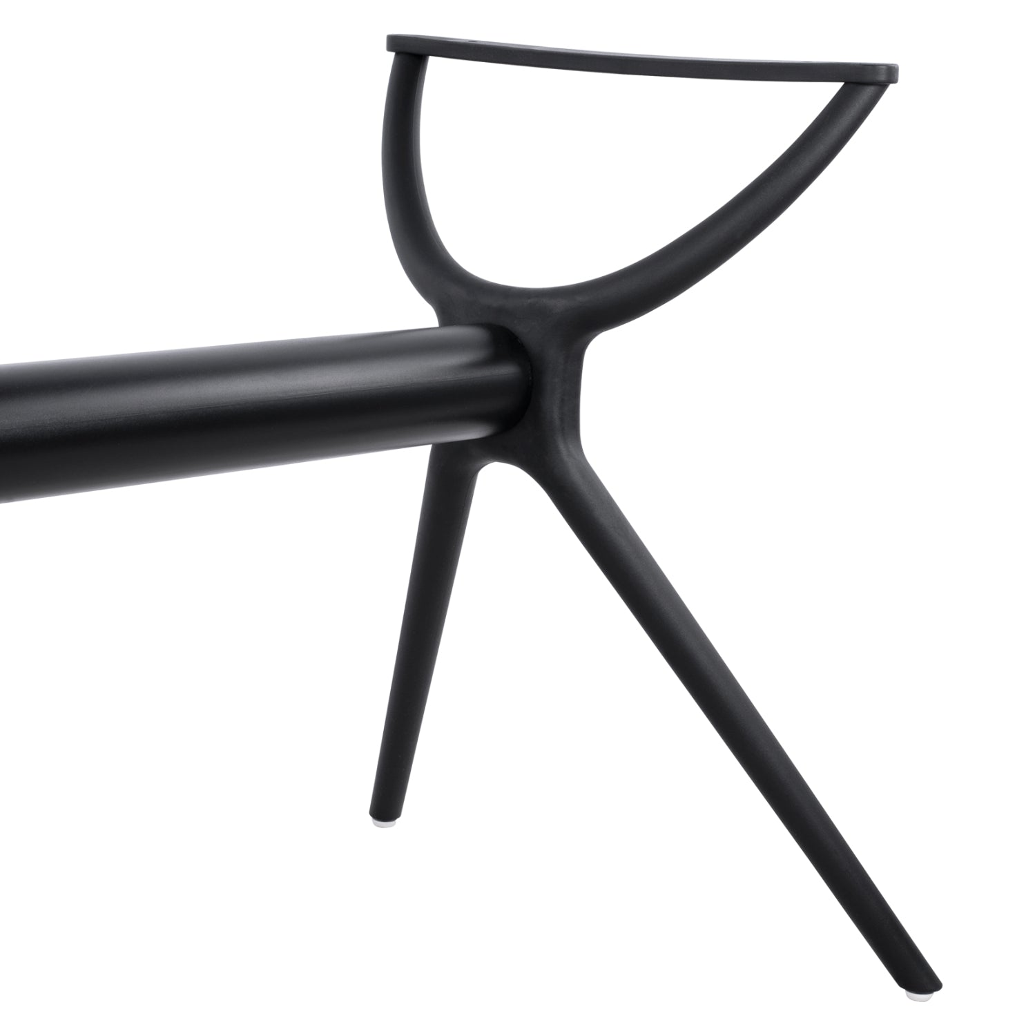 Основа за маса 120x80 /73см-полипропилен--черен цвят-463.01