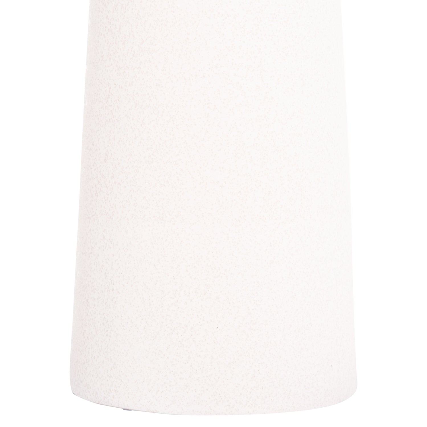 Керамична декорация за  маса GALAD сиво-бял кристал, φ18x49y см