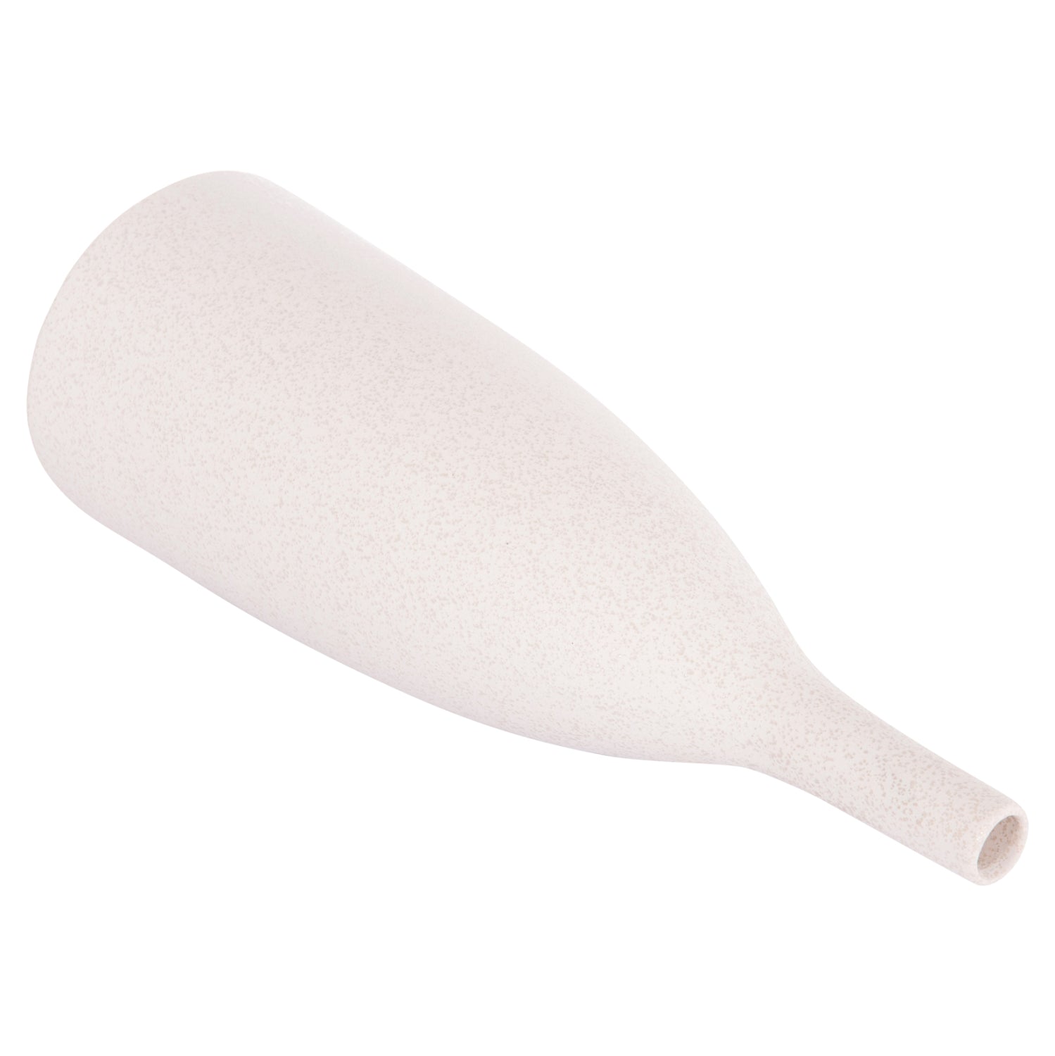 Керамична декорация Galad сиво-бял кристал, φ14x39в см