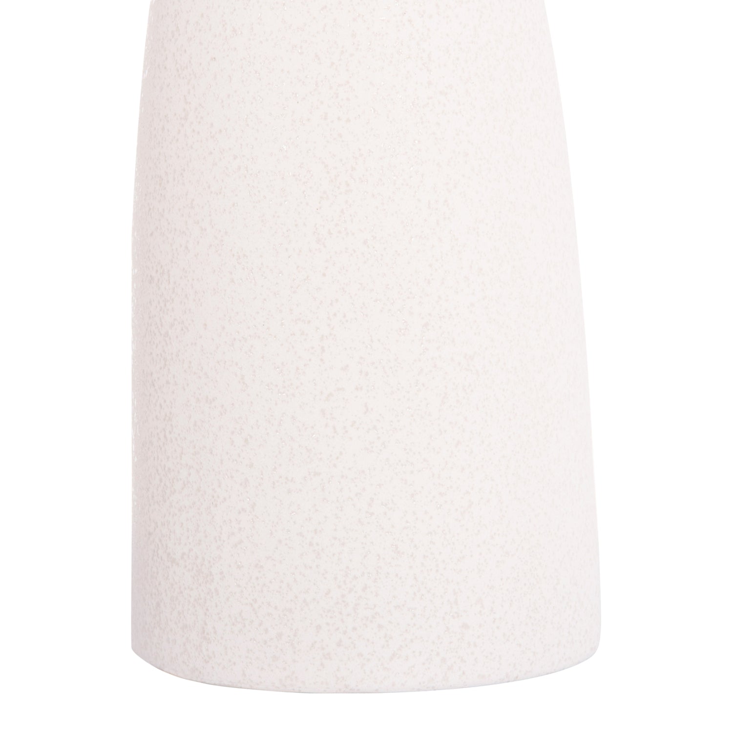 Керамична декорация Galad сиво-бял кристал, φ14x39в см