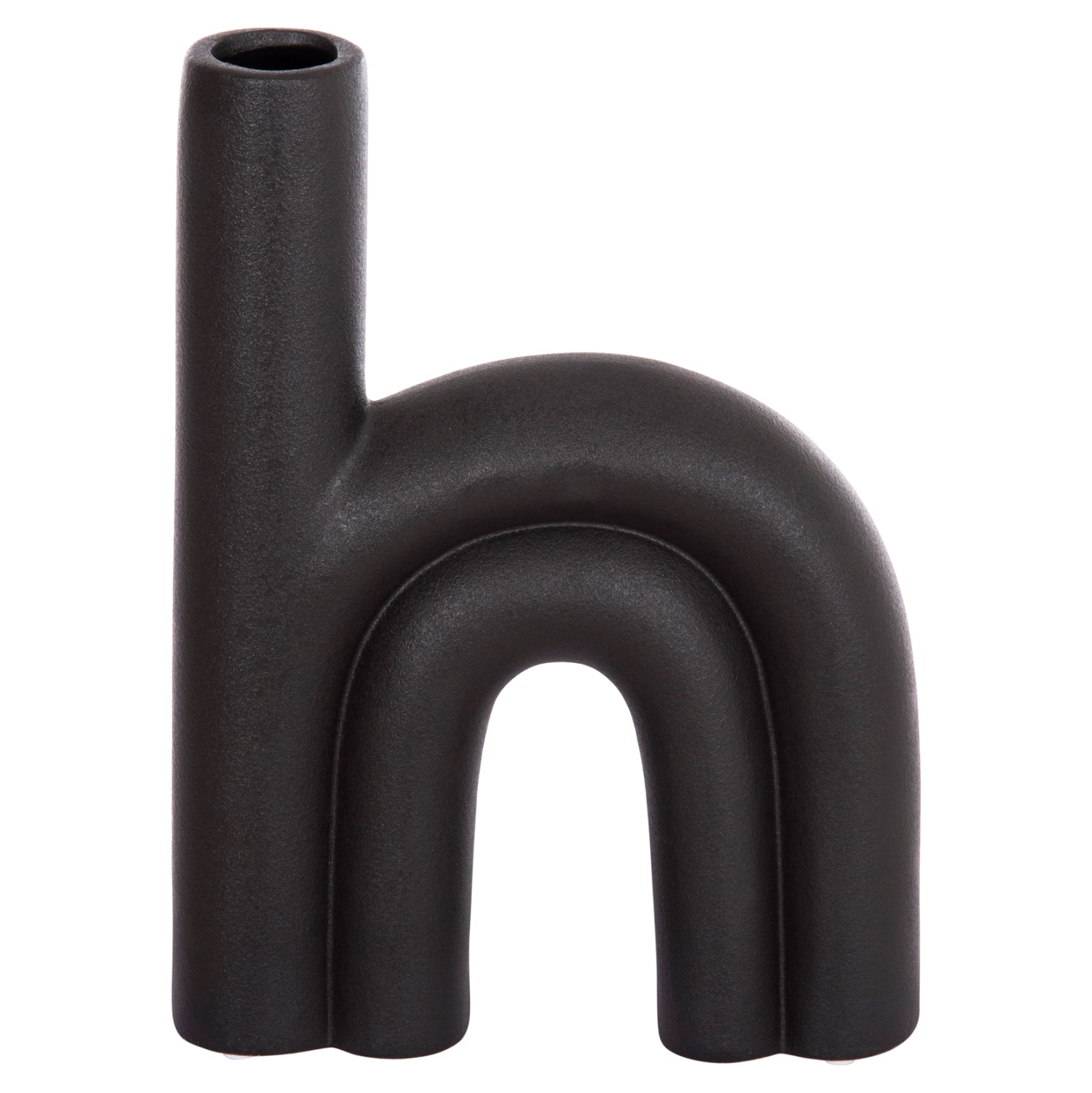 Декоративен керамичен плот за маса  ARCON черен мат 25.5x6x34см