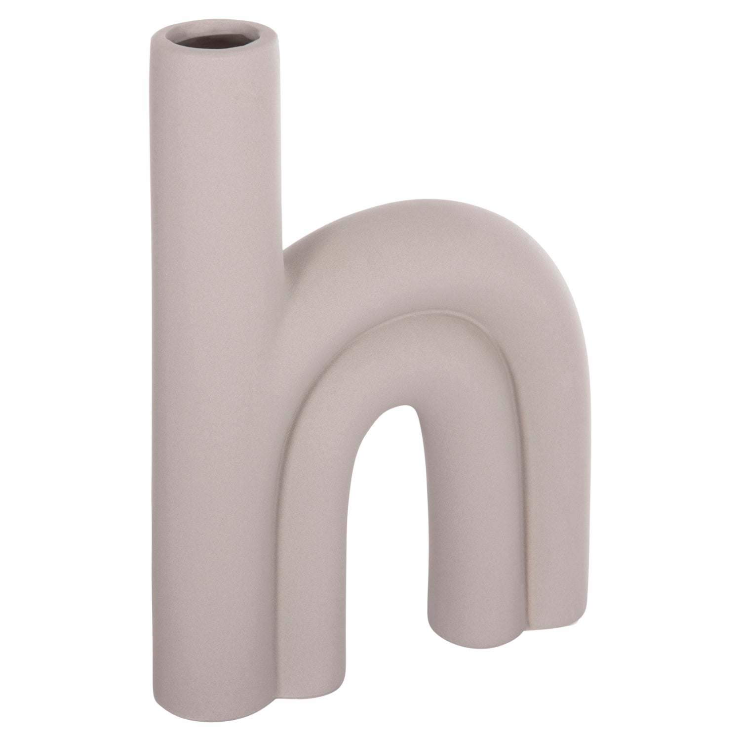 Декоративен керамичен плот за маса Аrcon сив мат 25.5x6x34см