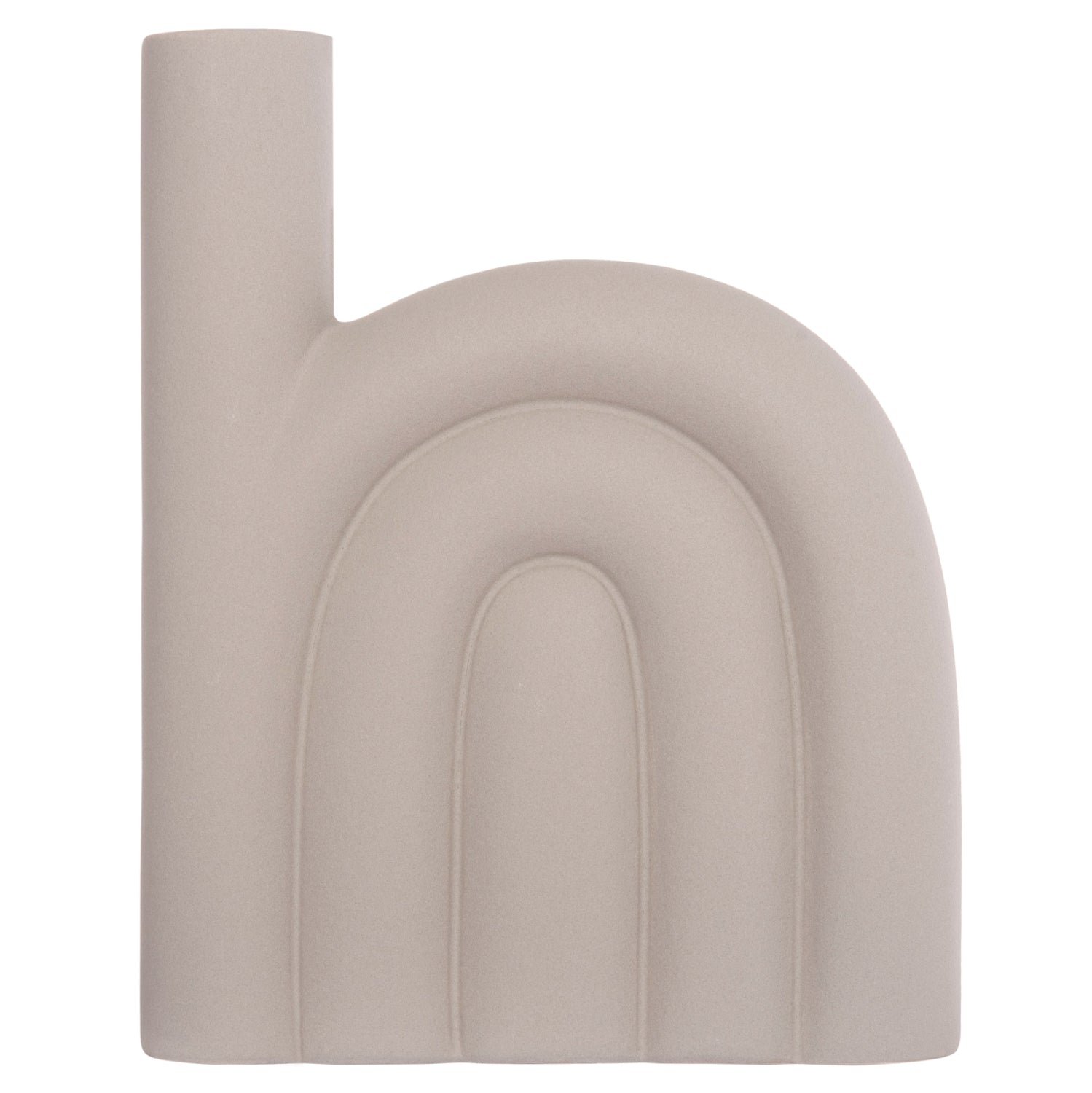 Декоративен керамичен плот за маса Аrcon сив мат 23x5.5x29в см