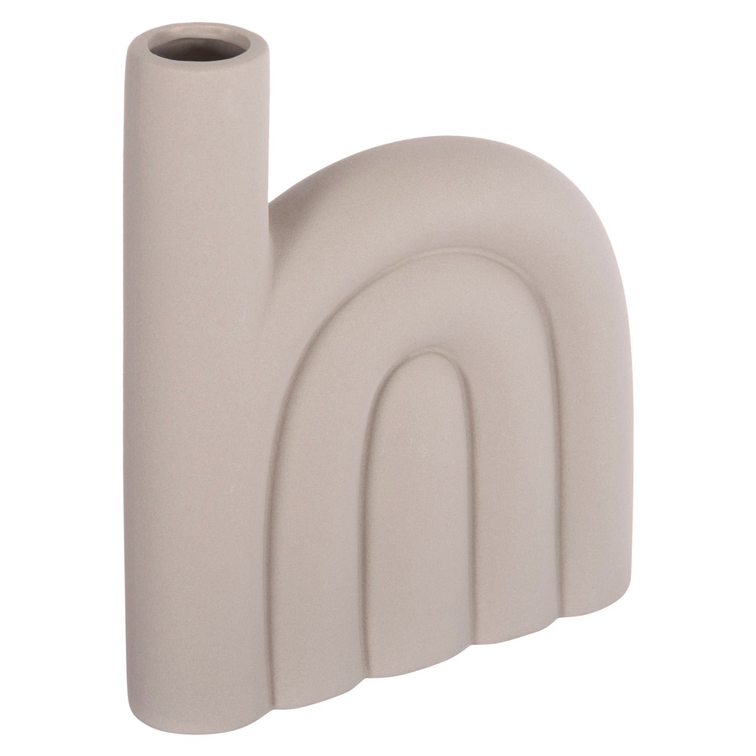 Декоративен керамичен плот за маса Аrcon сив мат 23x5.5x29в см