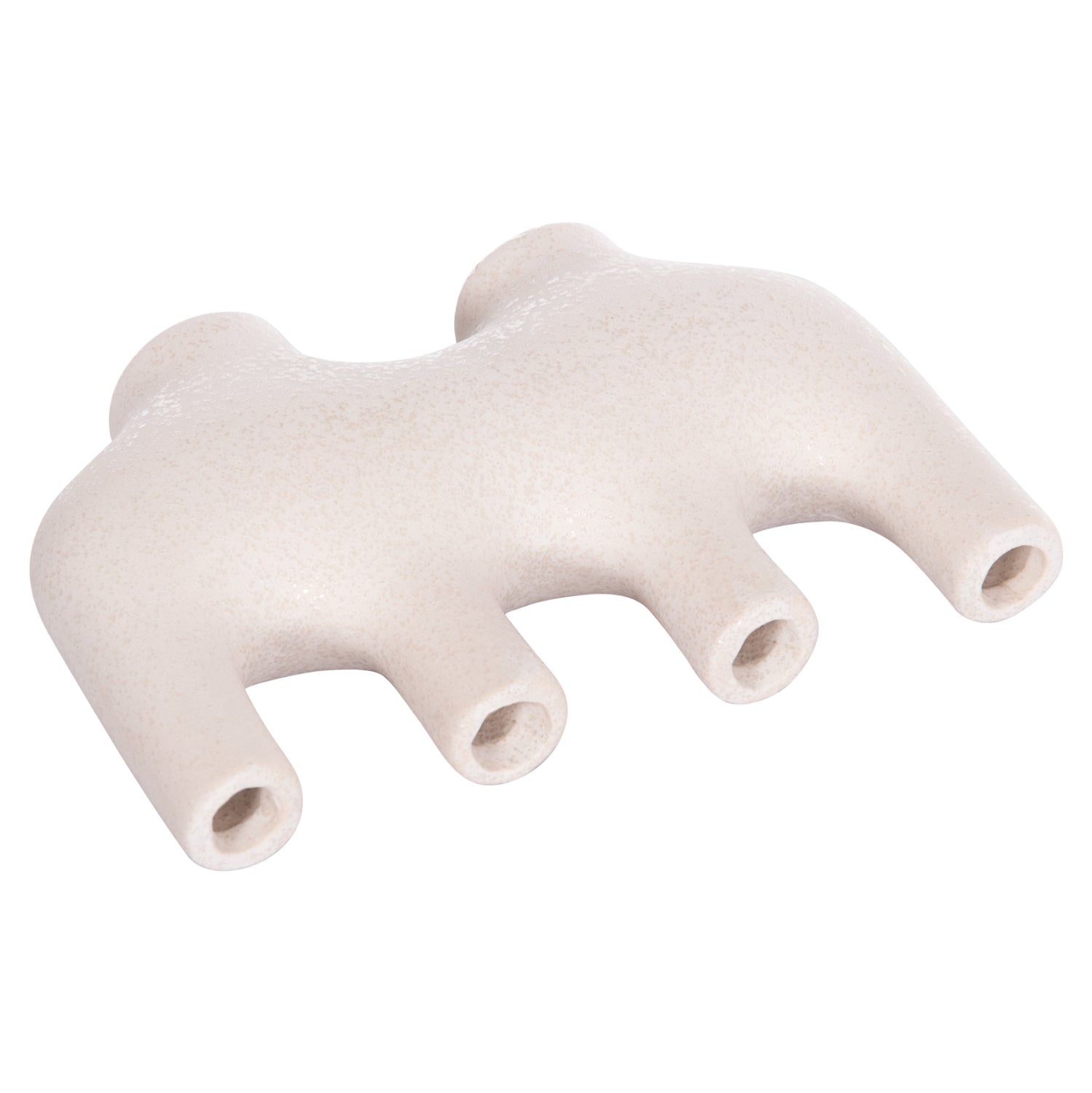 Декоративен керамичен плот за маса  MANI кристален, 21x6x13см