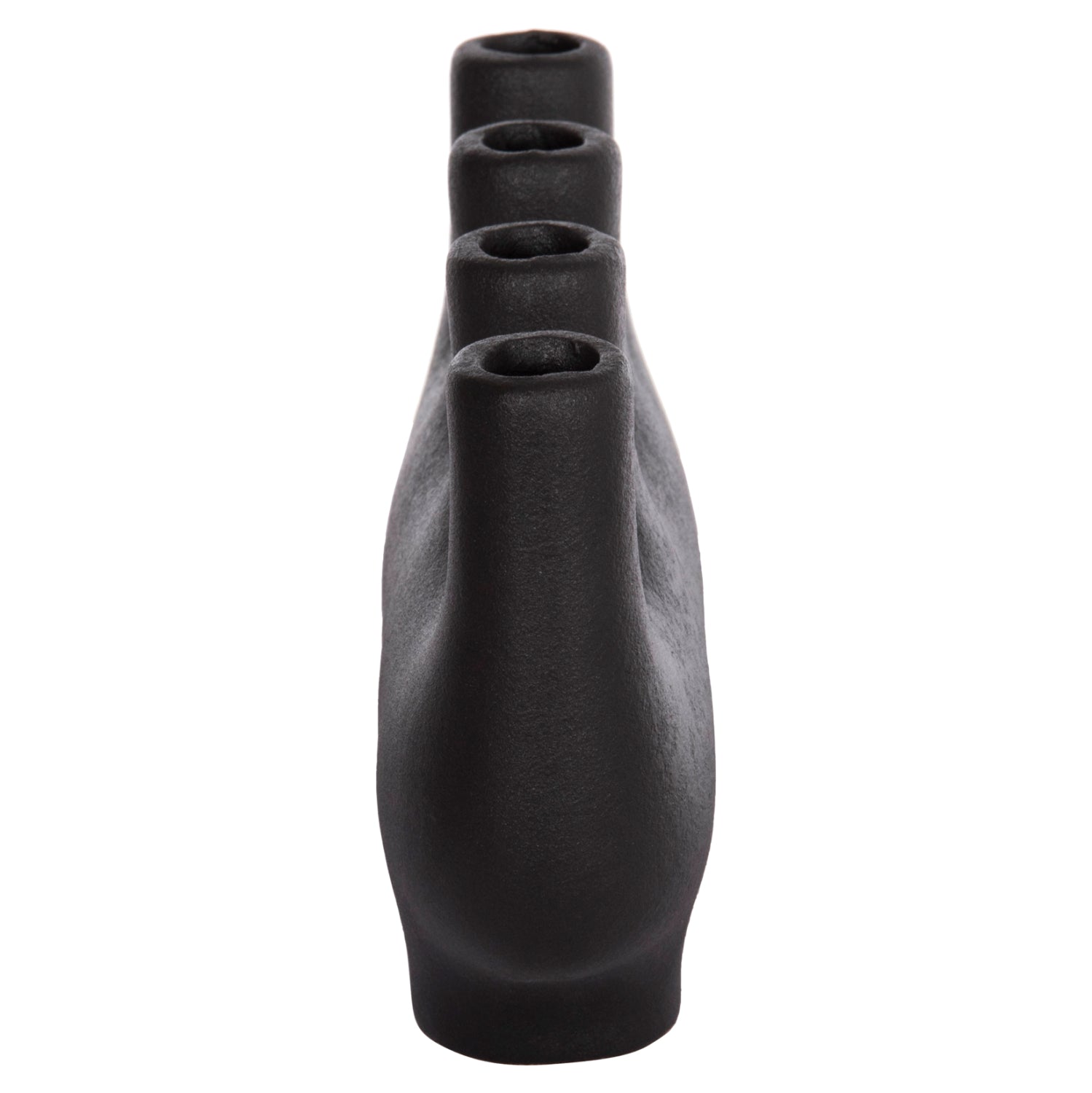 Керамичен декоративен плот за маса   MANI черен мат 21x6x13см