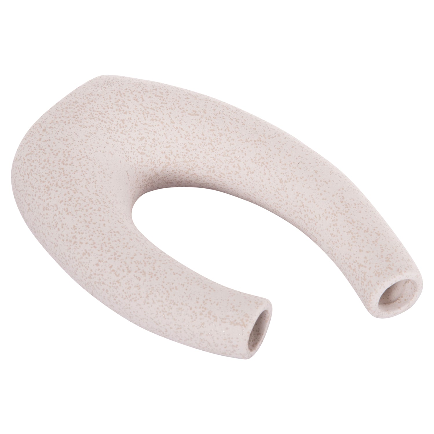 Декоративен керамичен плот замаса  елипса, кристален, 15x7x21.5 см