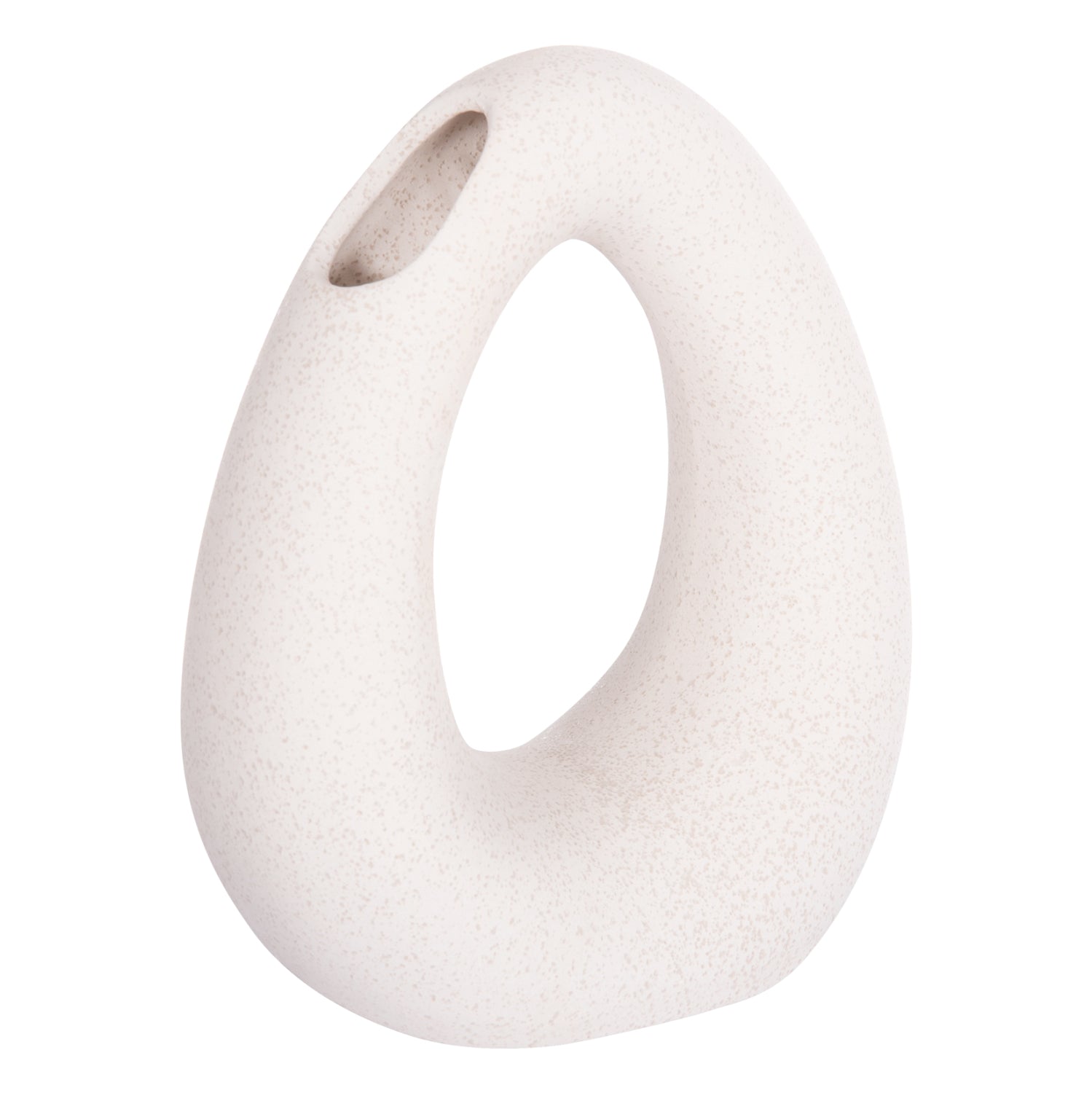 Декоративен керамичен плот за маса  елипсовиден, кристален, 16.5x9x20см