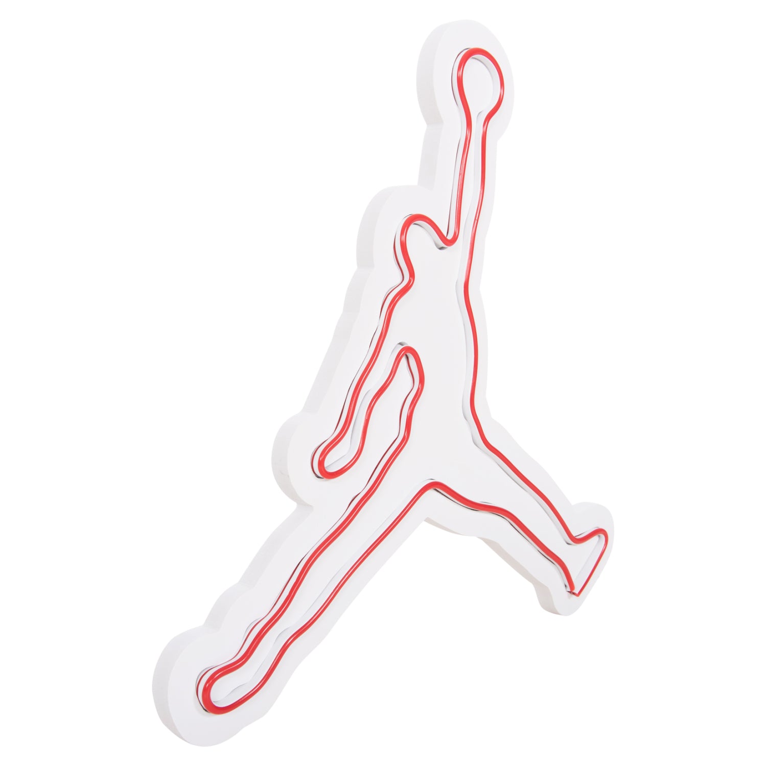 Осветяваща стенна декоративна фигурка с баскетболна легенда 40x2x39.5см