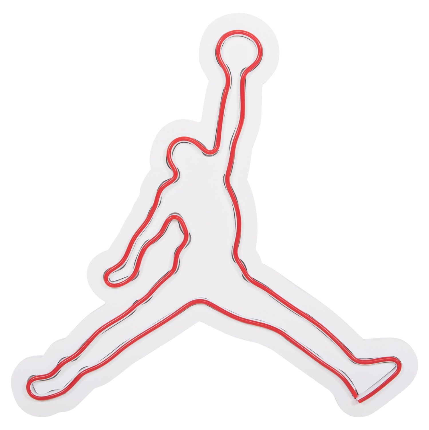 Осветяваща стенна декоративна фигурка с баскетболна легенда 40x2x39.5см