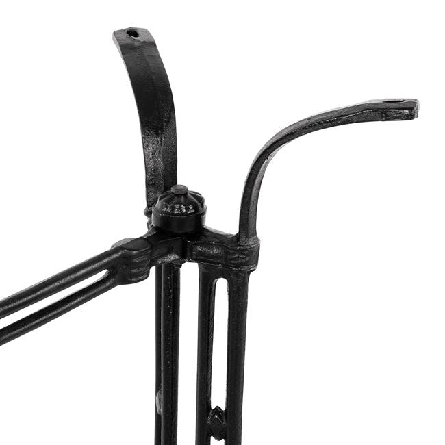 Основа за бар маса  78х50x104см чугун -черен цвят