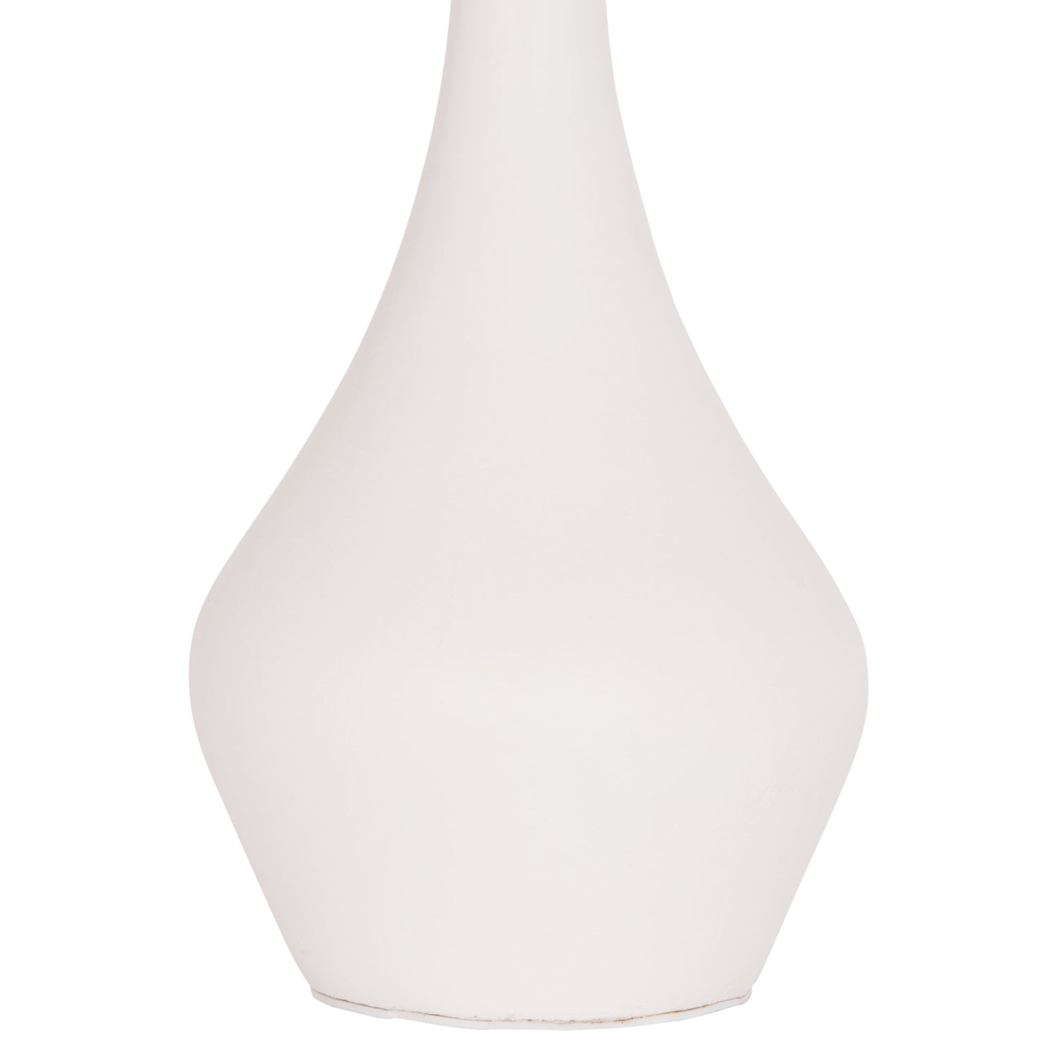 Декоративна маса ваза Дени теракота в бяло--φ15x27hсм.