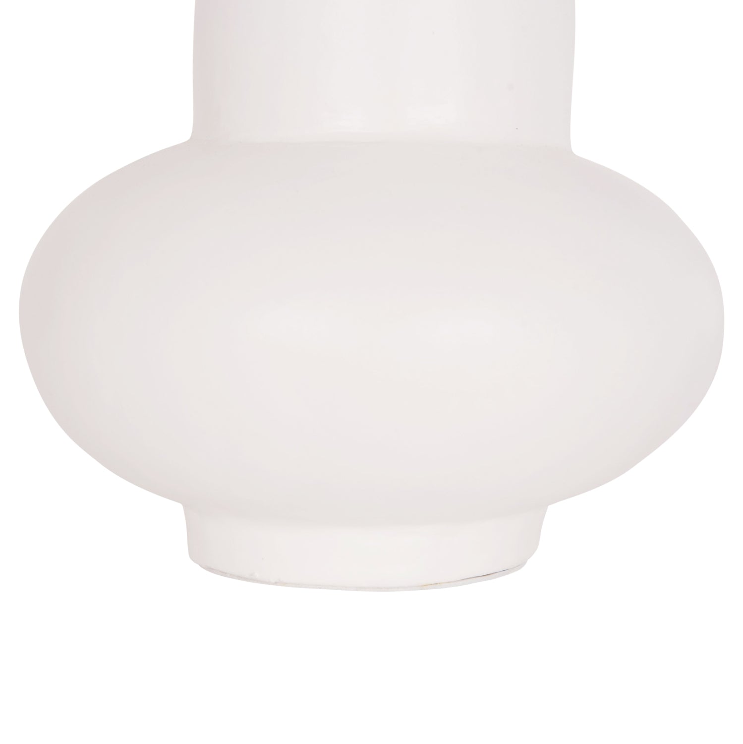 Декоративна ваза от теракота  LEMA в бяло--φ22x22cm.