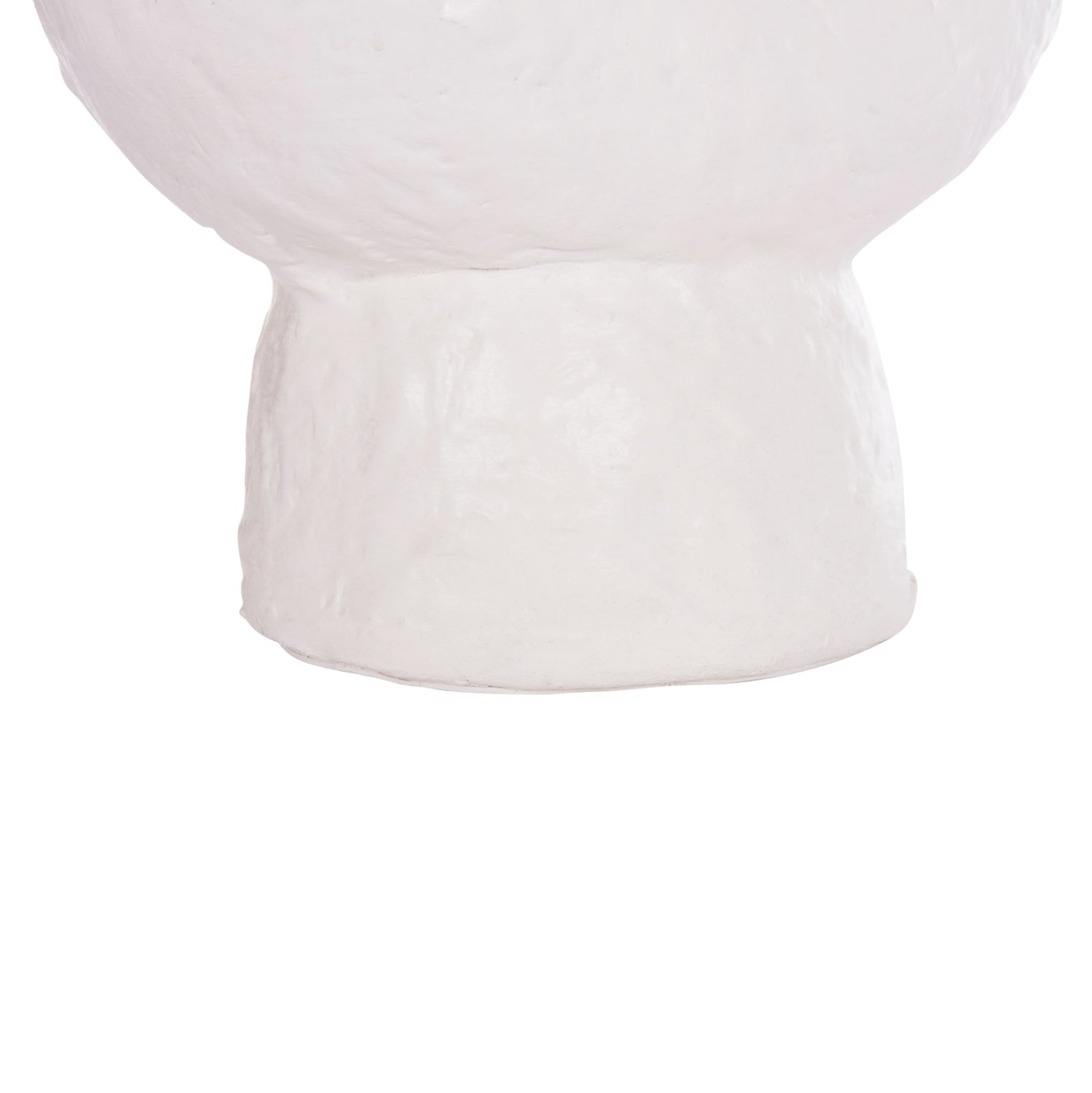 Декоративна ваза за маса  Namentis бяла теракота -- 26x15x35 см