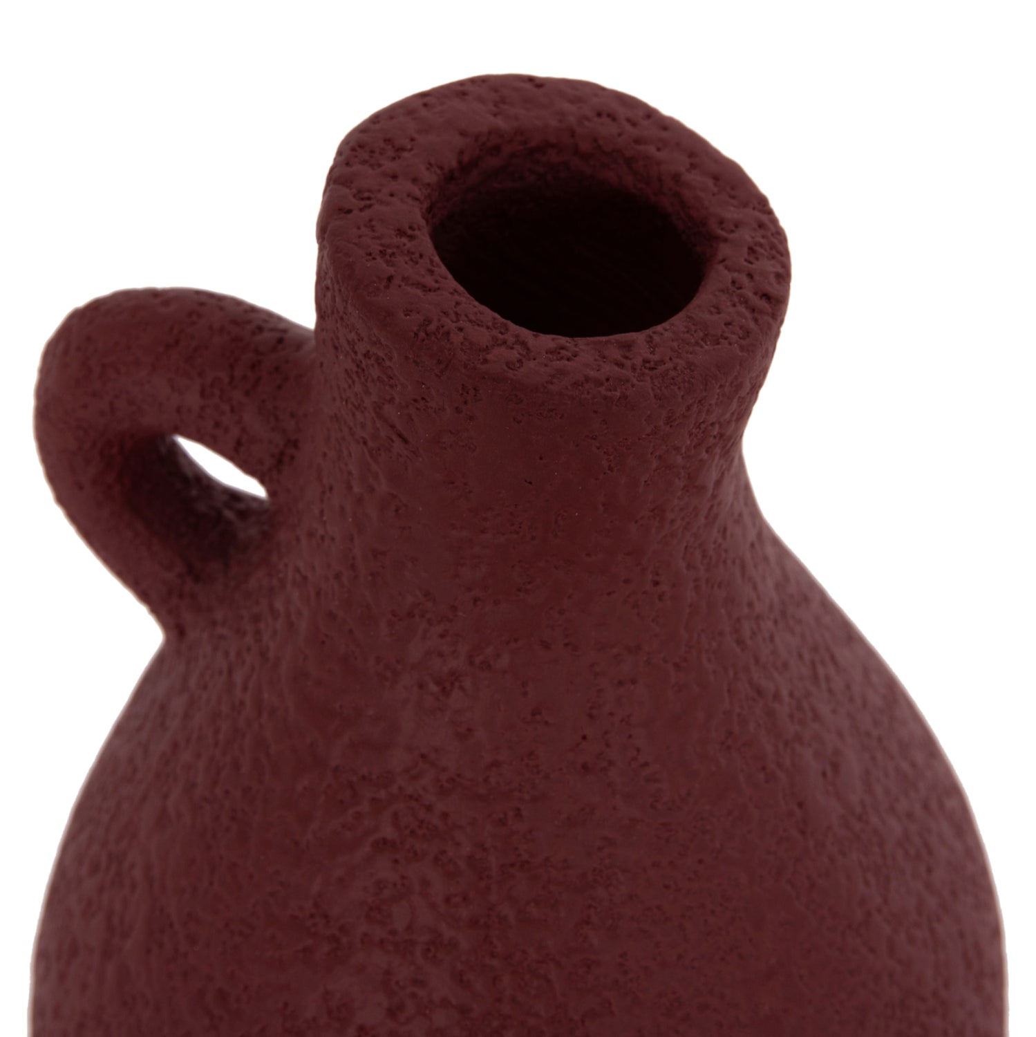 Декоративна ваза DECANT теракота в кафяво--φ14x21hcm.