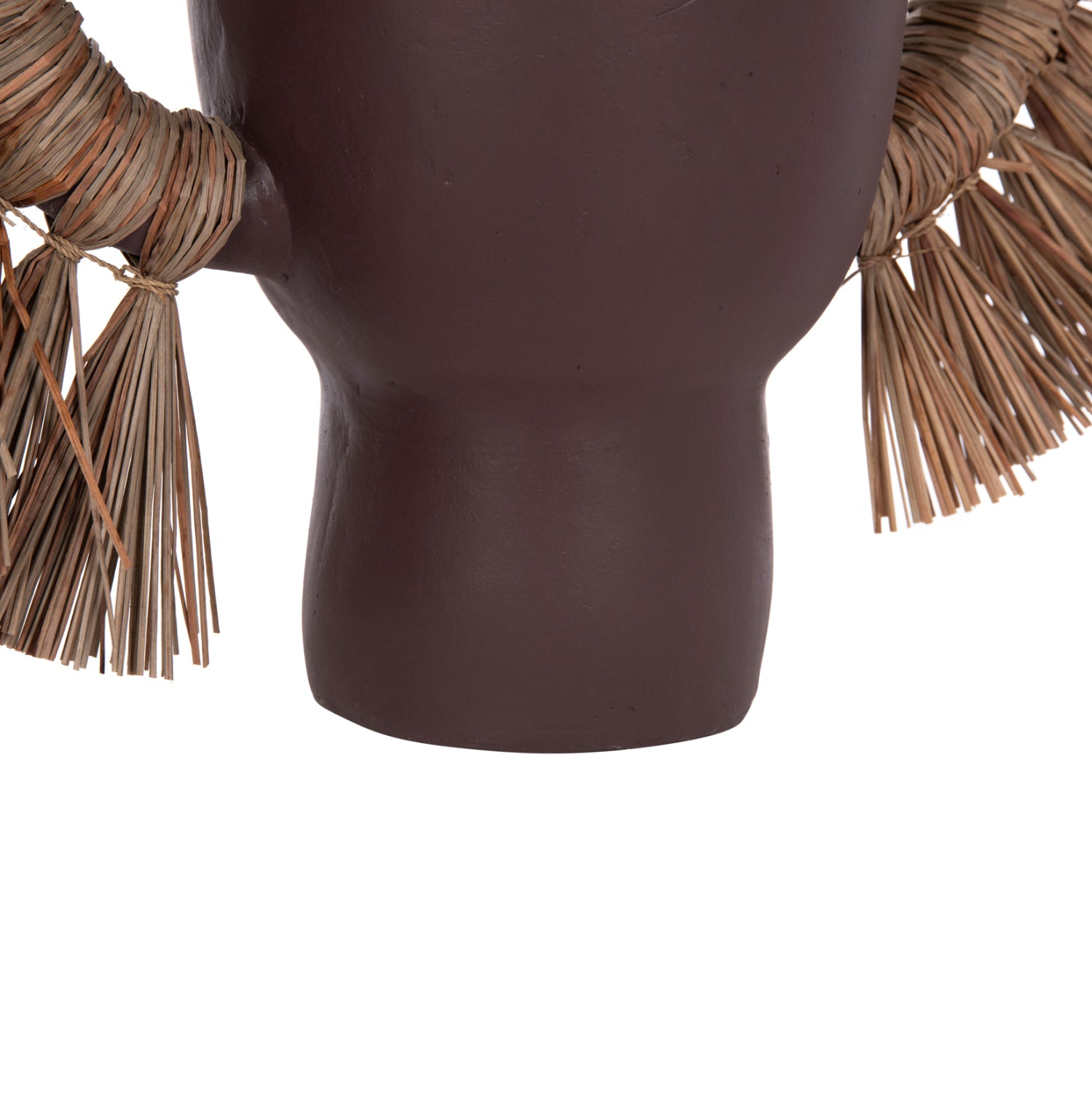 Декоративна ваза за Alica шоколад теракота и трева -- 64x22x38см