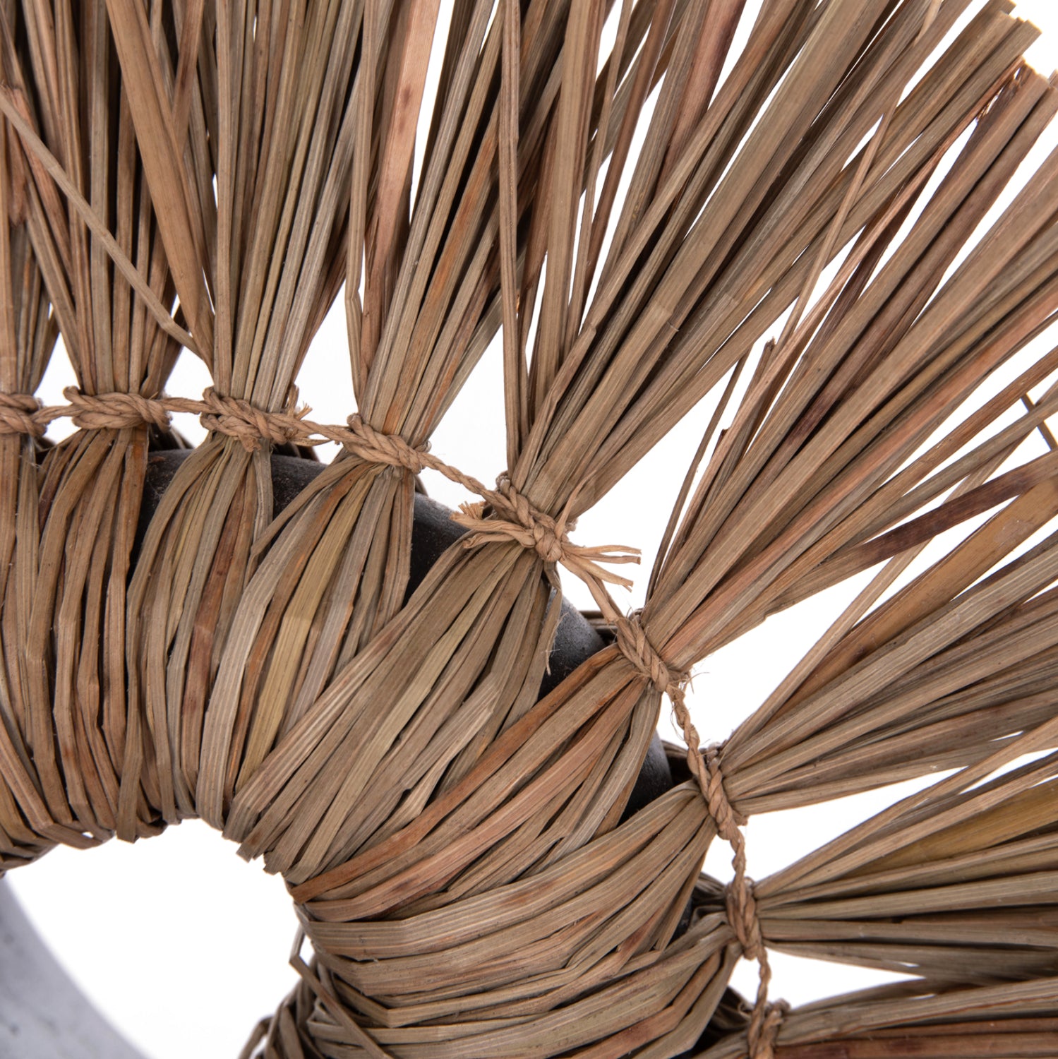 Декоративна маса Аlica2 черна теракота и трева -- 44x18x50см