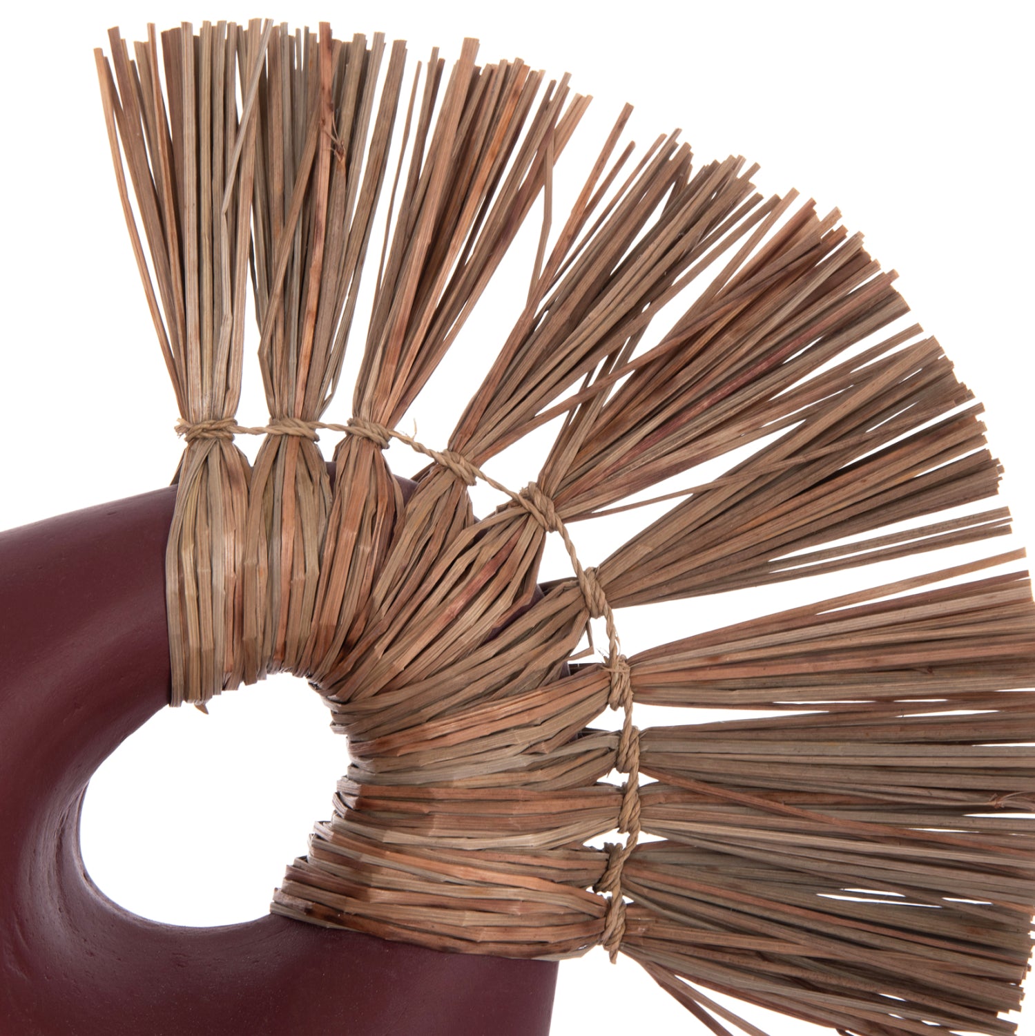 Декоративна маса Аlica2 череша теракота и трева -- 44x18x50см