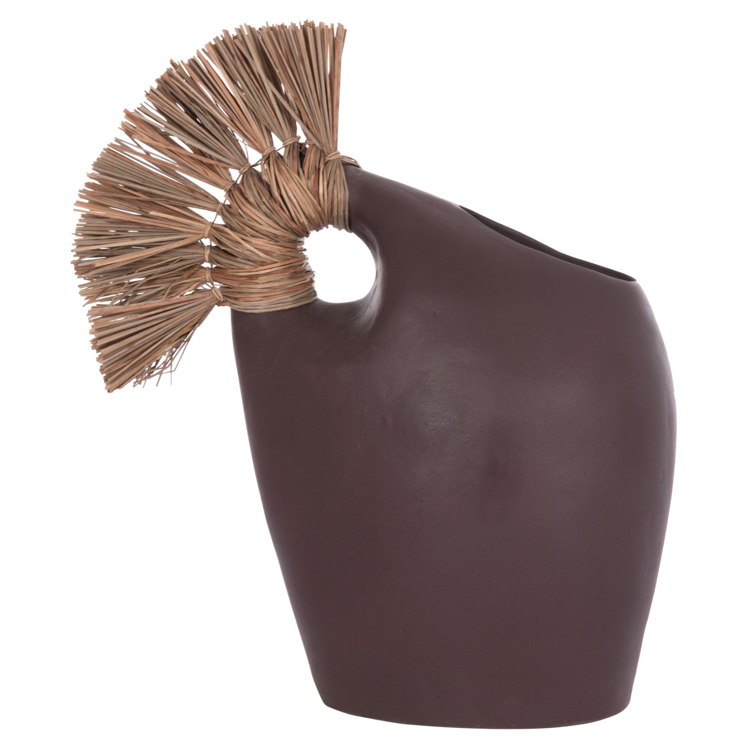 Декоративна маса Аlica2 шоколад теракота и трева -- 44x18x50см