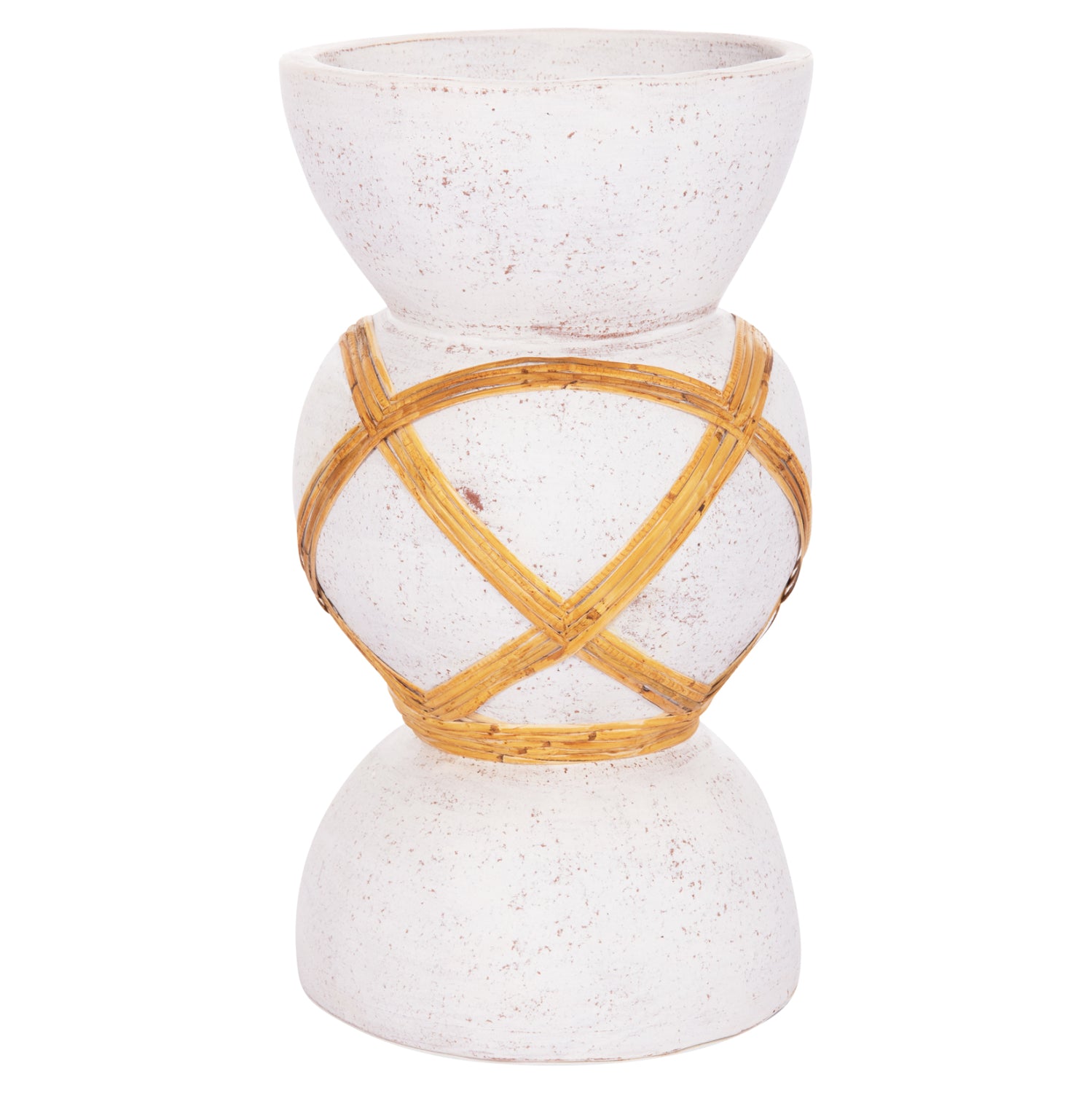 Декоративна подова ваза Maynard  фибро цимент φ27.5x50cm