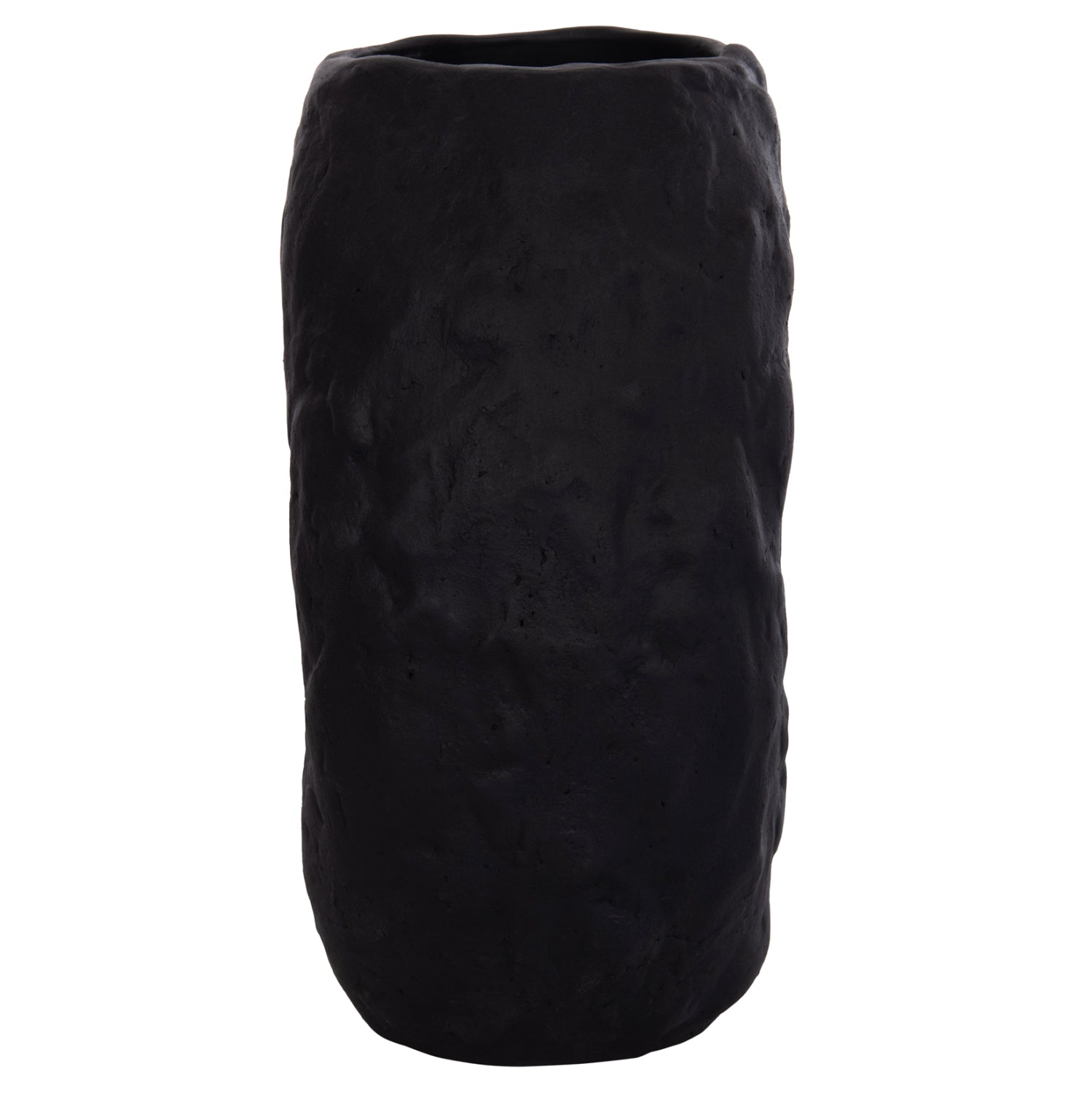 Настолна декоративна ваза namentis черна теракота--22x13x28hcm