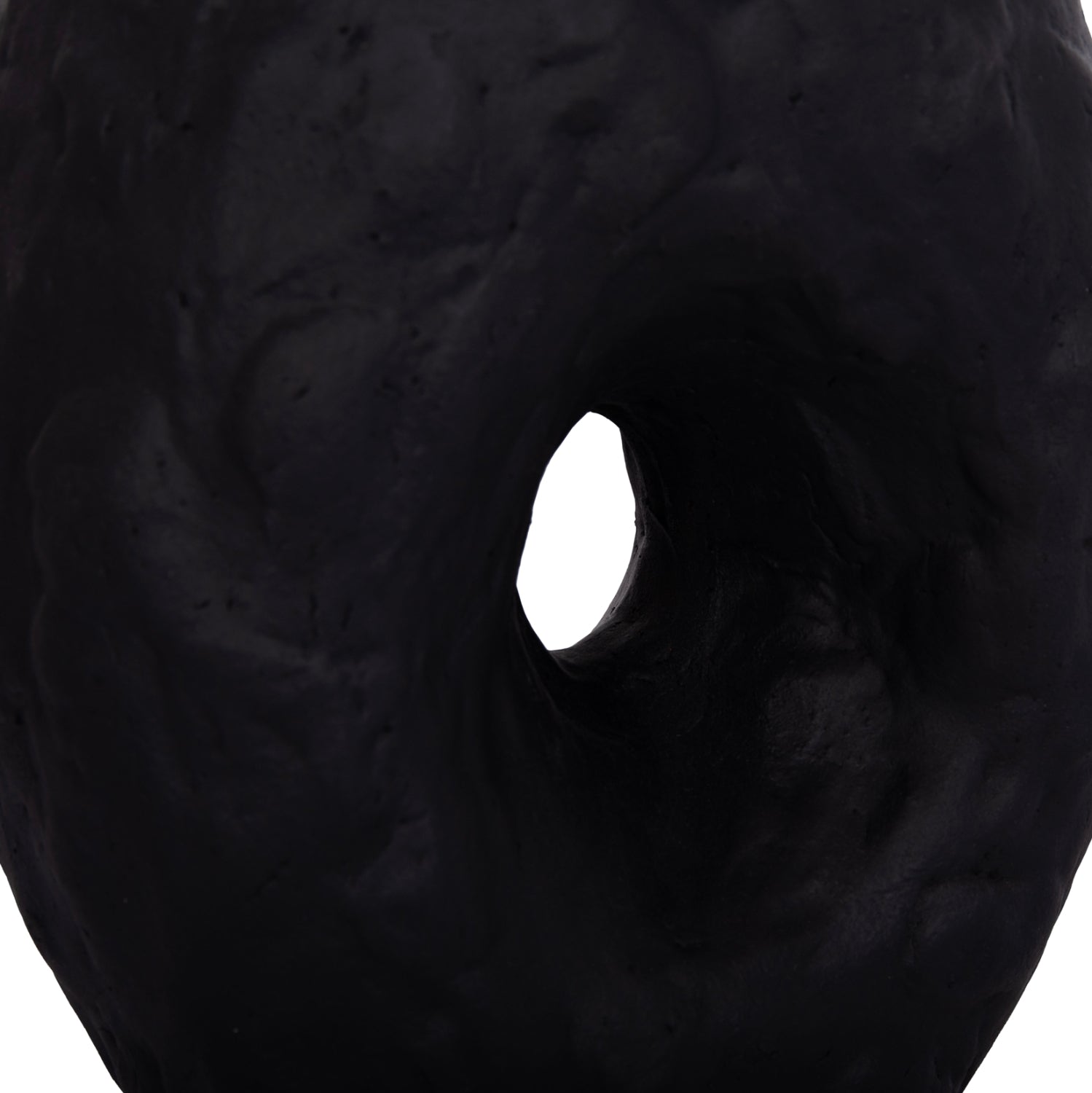 Настолна декоративна ваза namentis черна теракота--22x13x28hcm