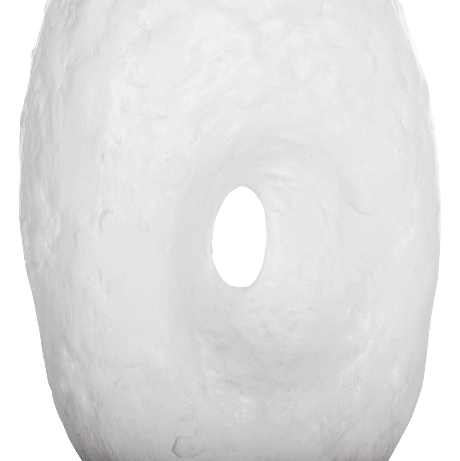 Декоративна ваза  Namentis бяла теракота -- 26.5x16x36.5см