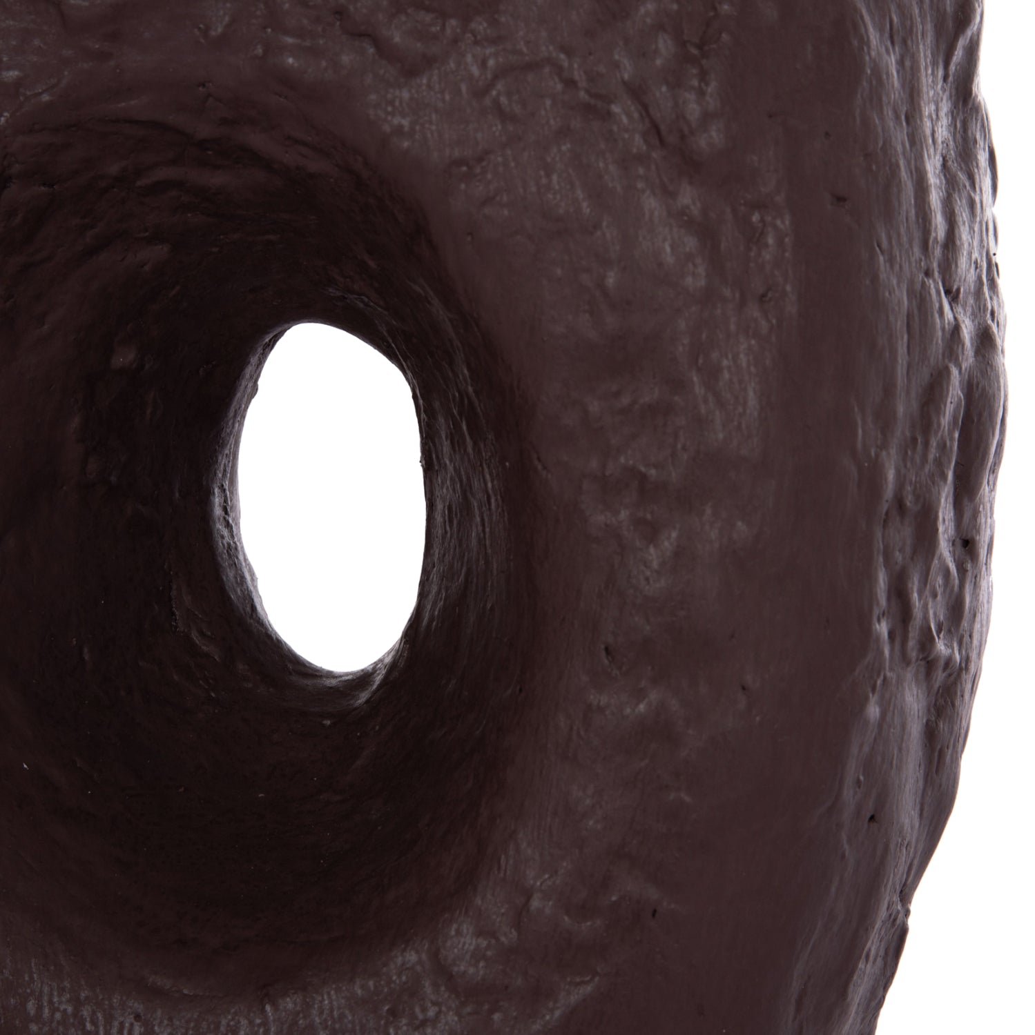 Настолна декоративна ваза namentis шоколад теракота--26.5x16x36.5cm