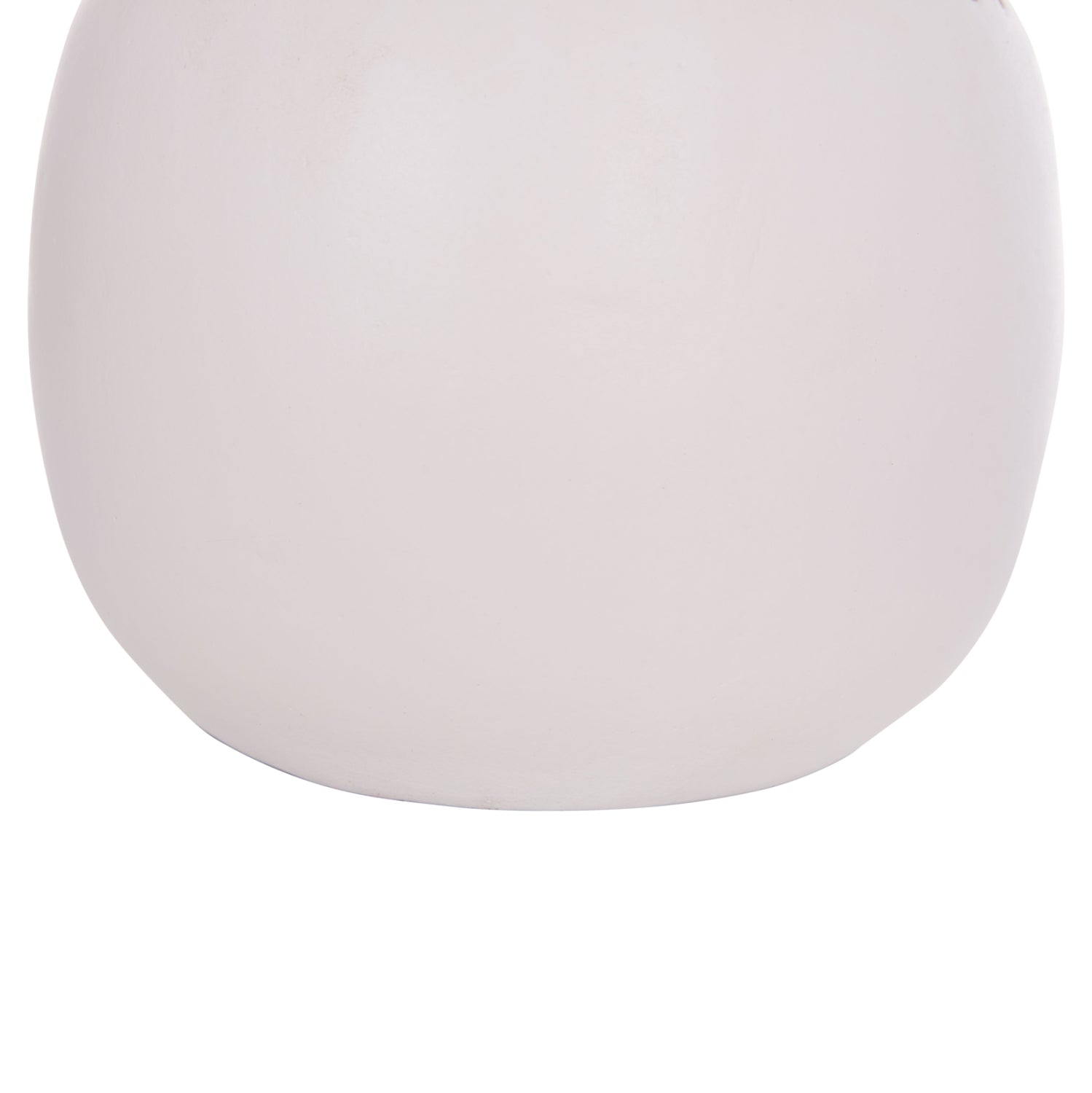 Декоративна ваза  Lennox теракота в бяло -- φ22x20всм