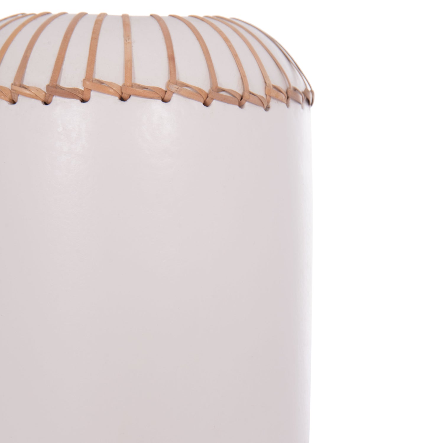 Декоративна ваза  Lennox теракота в бяло -- φ18x33hсм