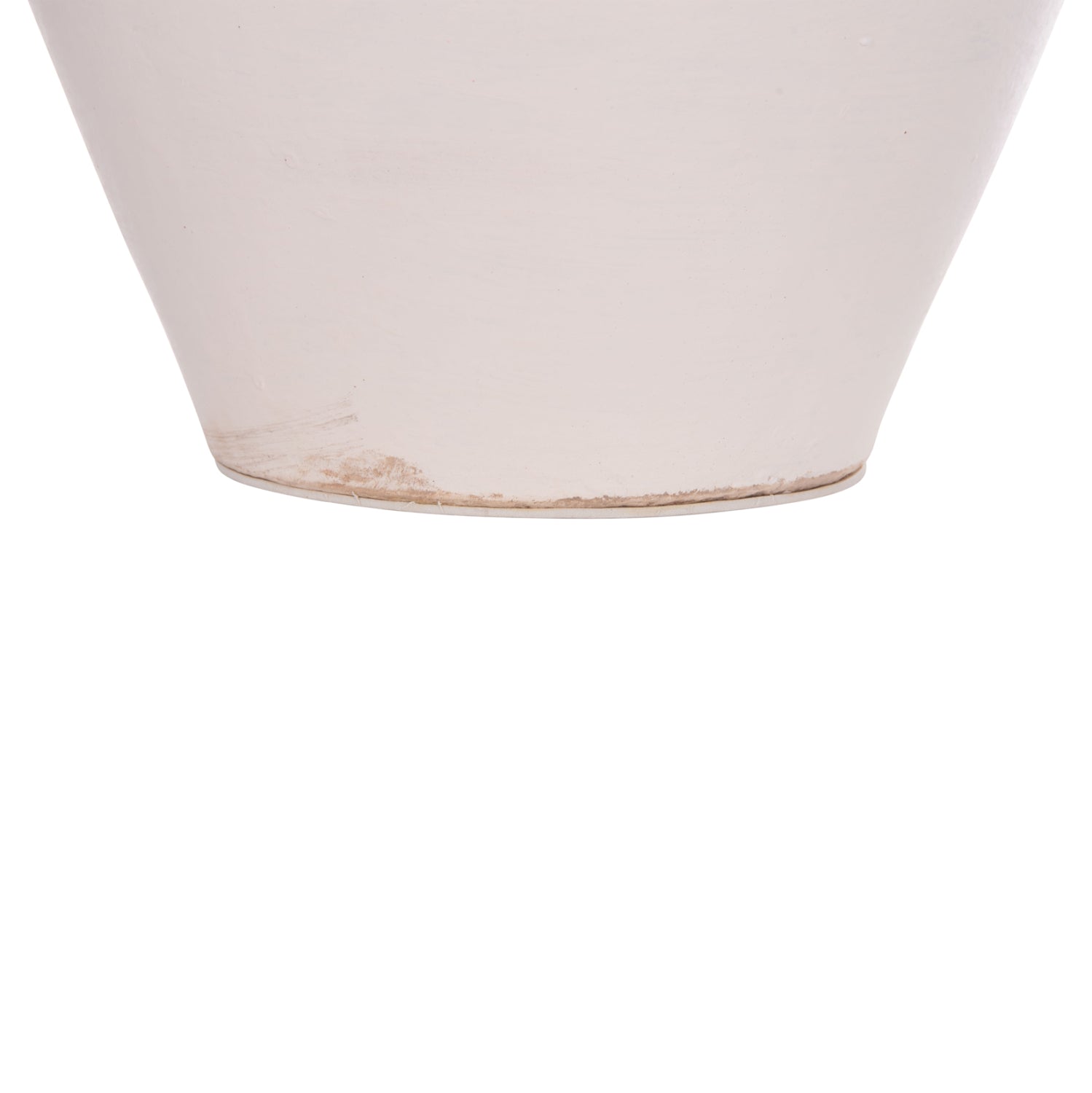 Декоративна амфора FEAX бял теракота--35х35х58см.