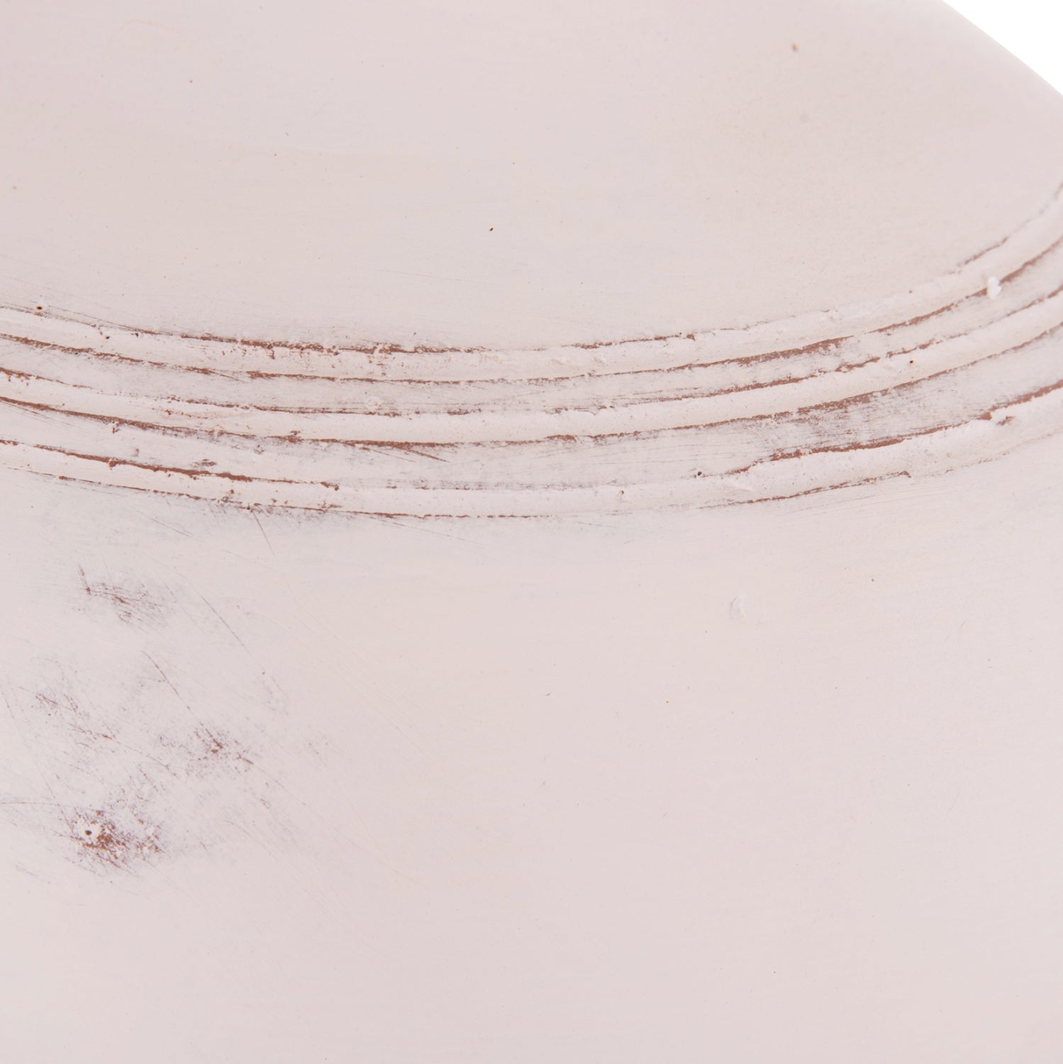 Декоративна амфора FEAX бял теракота--35х35х48см.