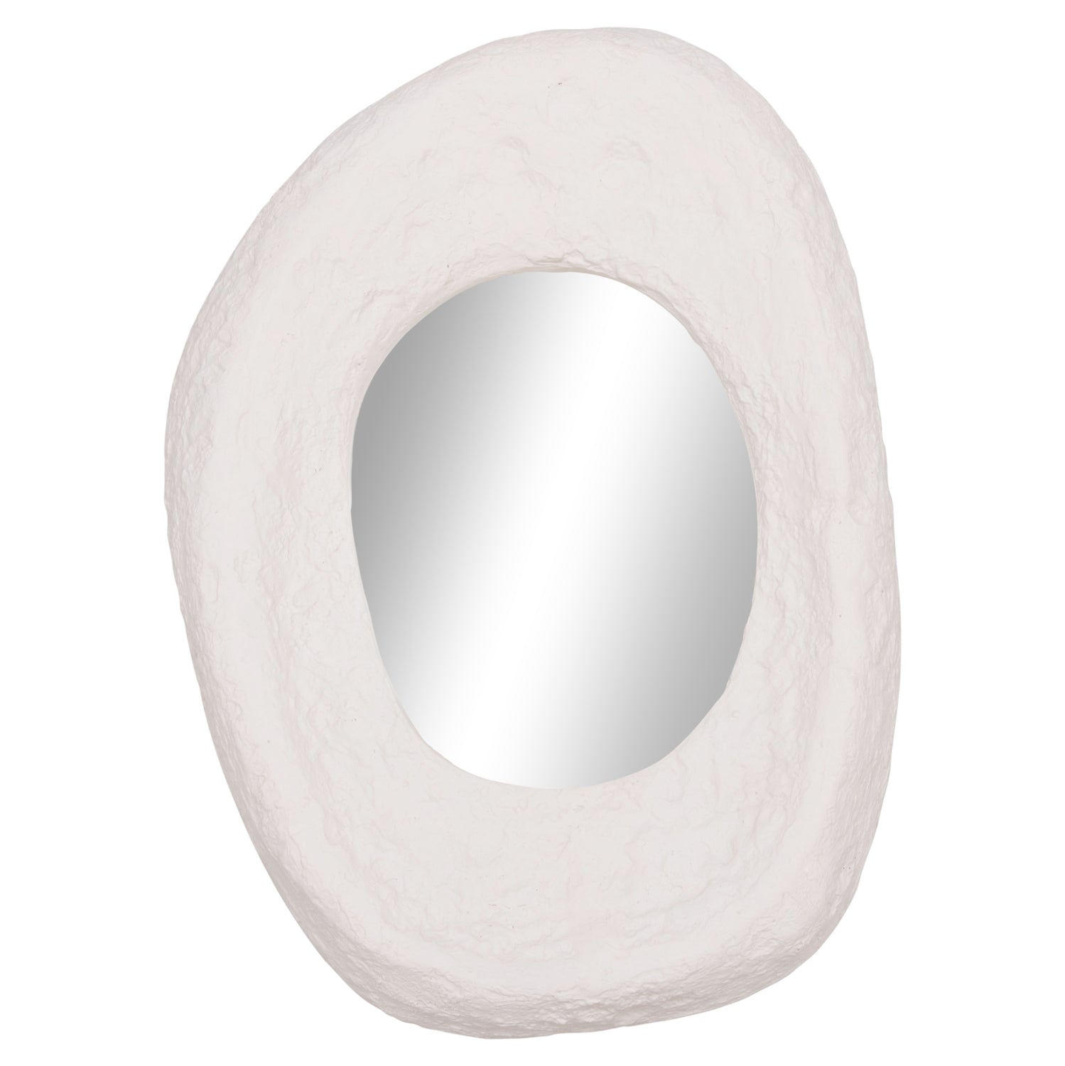 Стенно огледало Riffe от фибър цимент в бяло 60x13x85всм