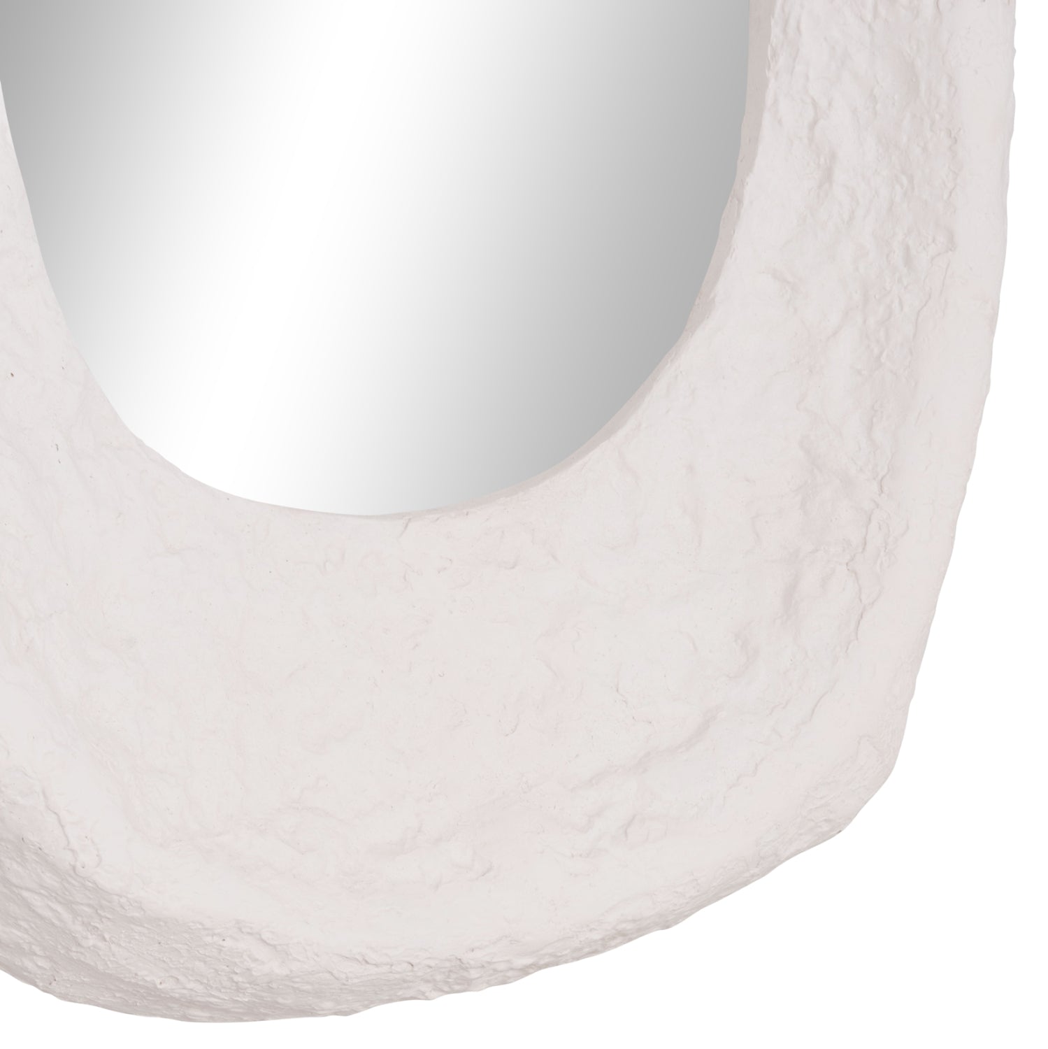 Стенно огледало Riffe от фибър цимент в бяло 60x13x85всм