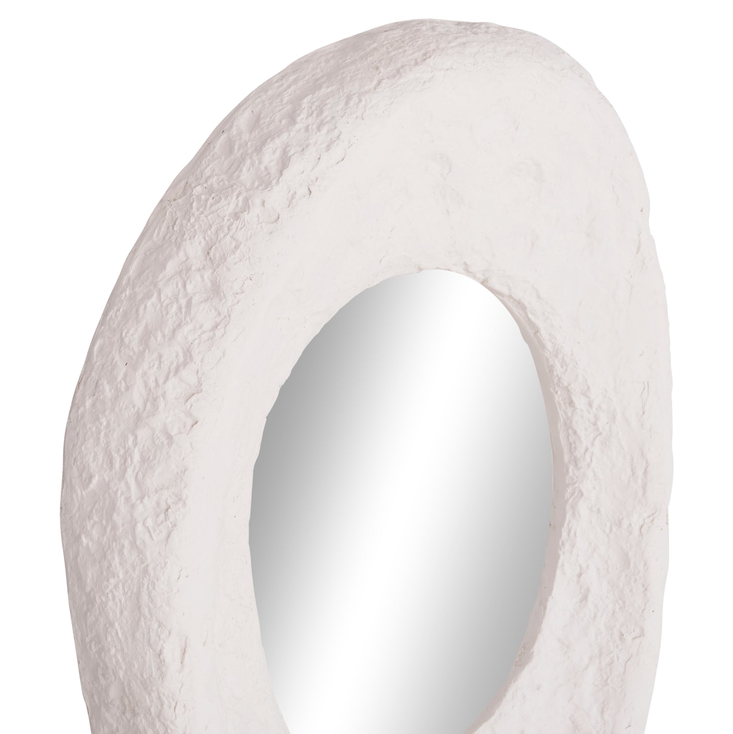 Стенно огледало Riffe от фибър цимент в бяло 60x13x85всм