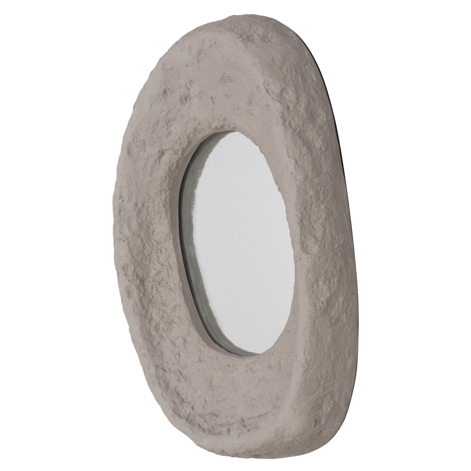 Стенно огледало Riffe от фибър цимент в сиво 60x13x85всм