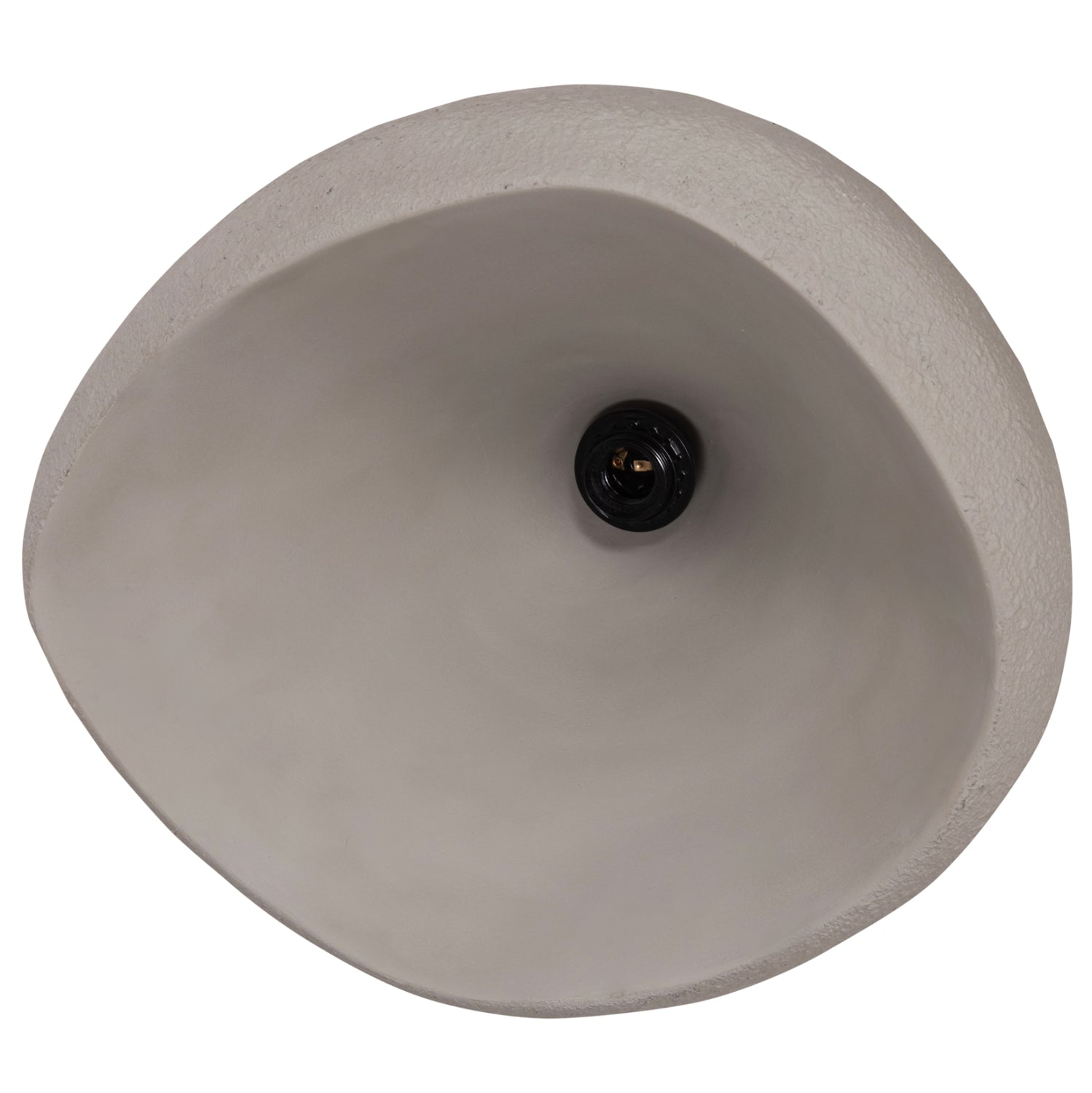 Таванна лампа Jaylen от фибър цимент в сиво 44x39x30 висулки