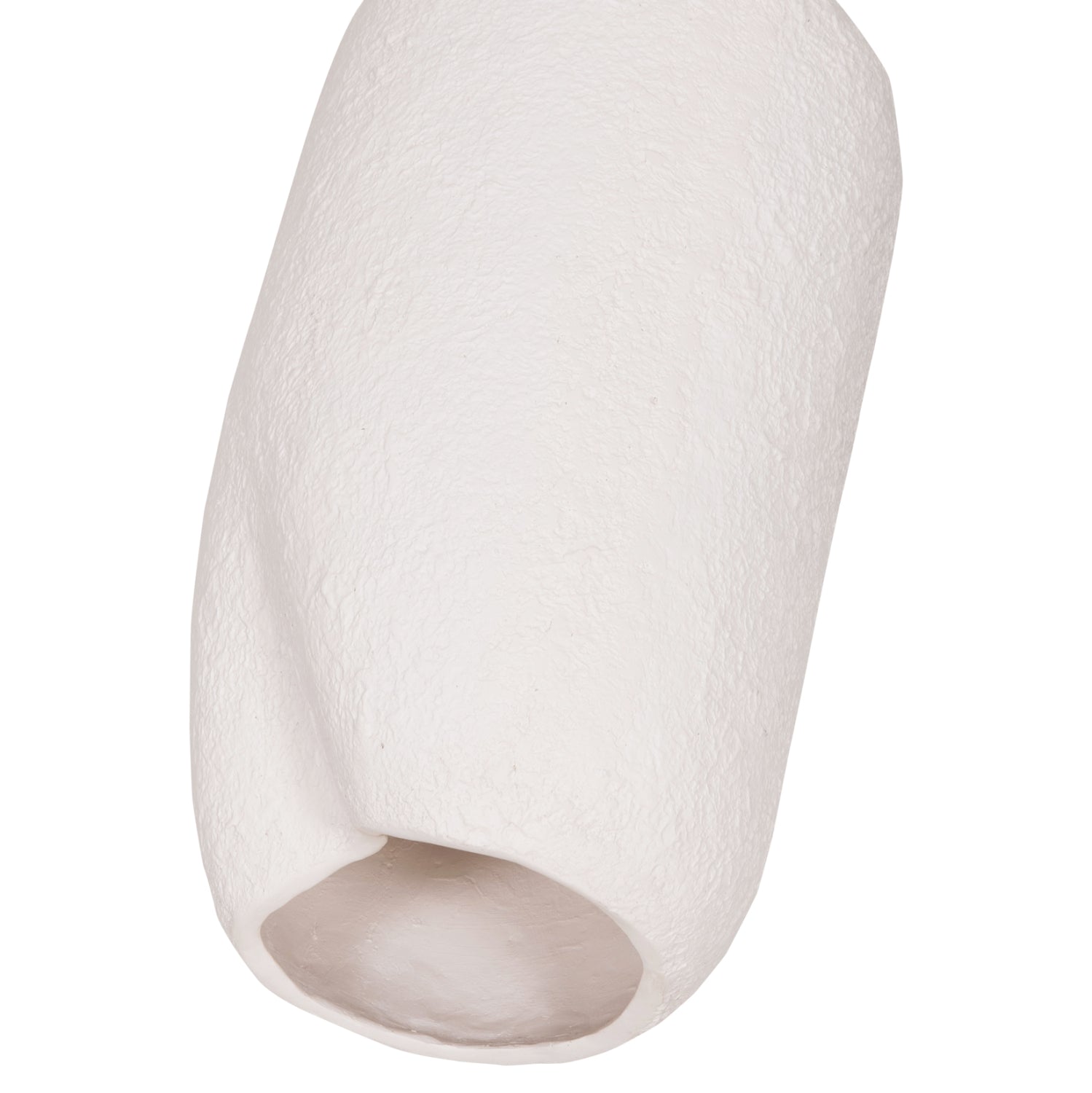 Таванна лампа Logky от фибър цимент в бяло 35x35x67всм.