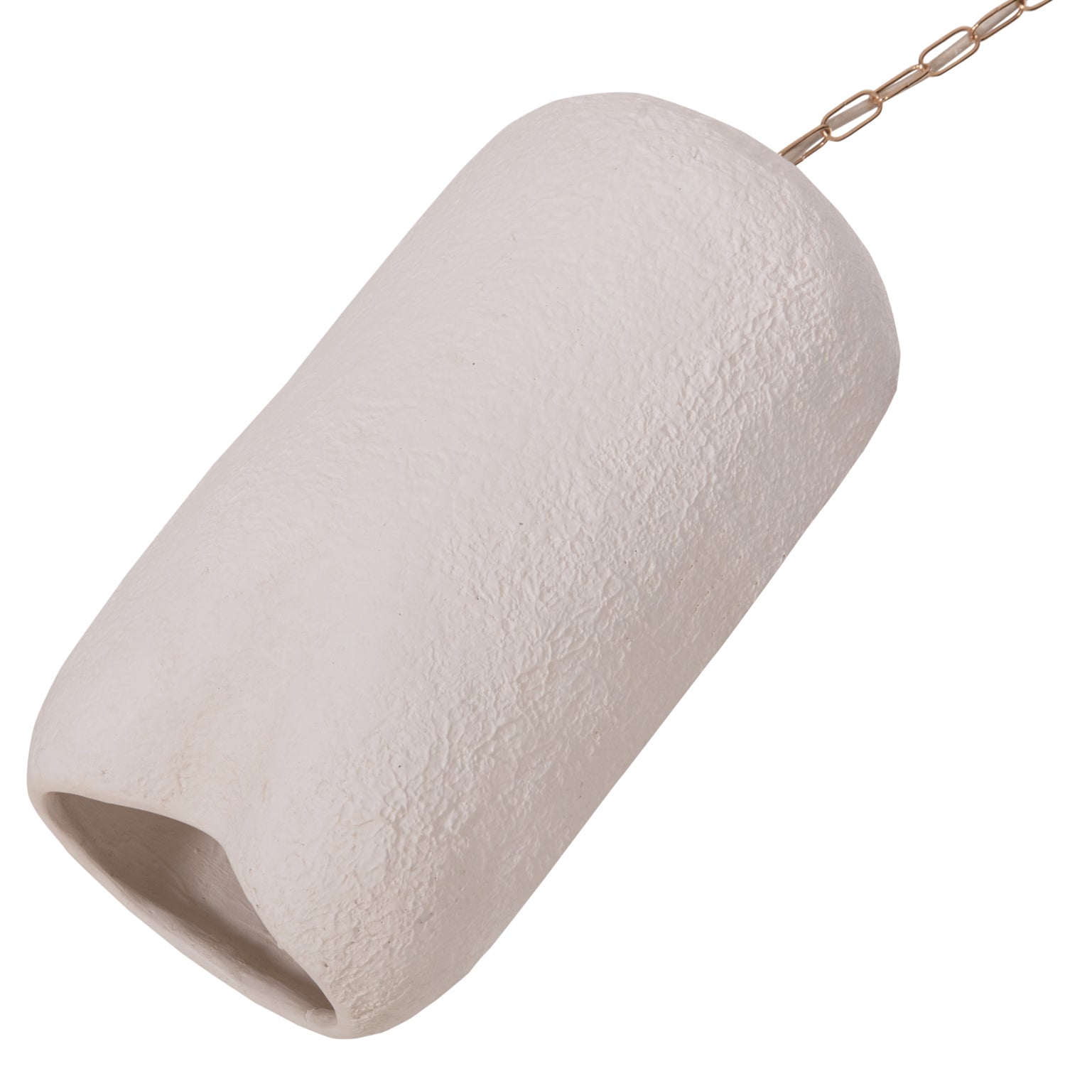 Таванна лампа Logky от фибър цимент в бяло φ24x47hcm