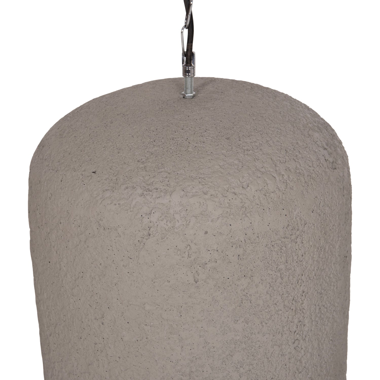 Таванна лампа Logky от фибър цимент в сиво 35x35x67всм.